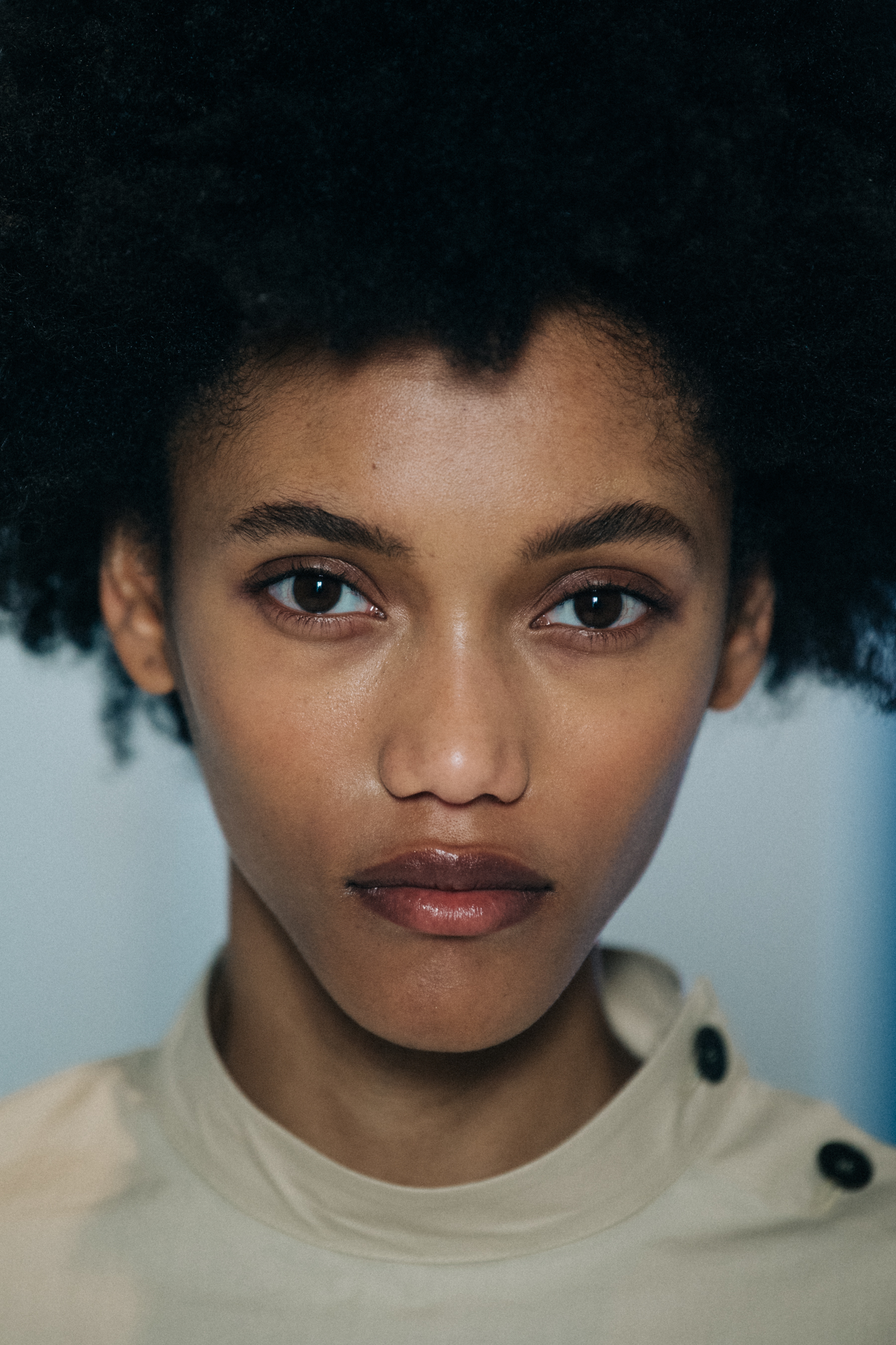Ashanti Hildreth backstage at Nehera