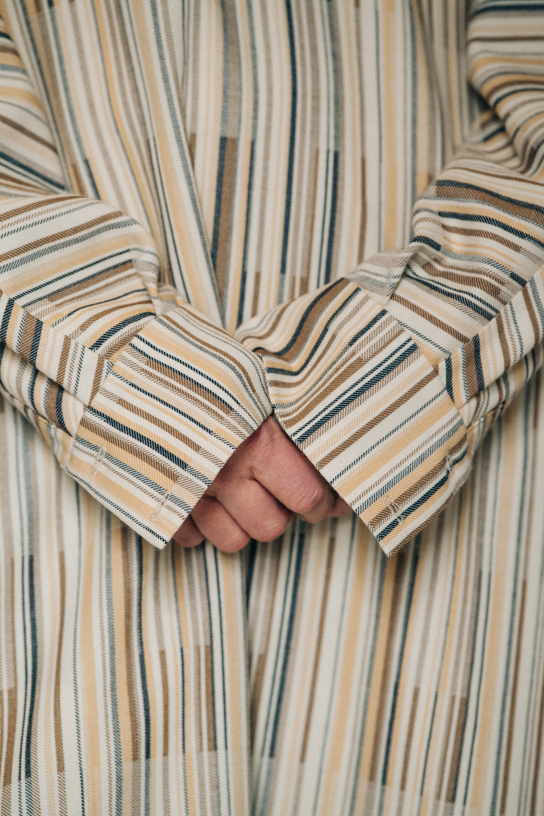 Axelle Doue backstage at Nehera