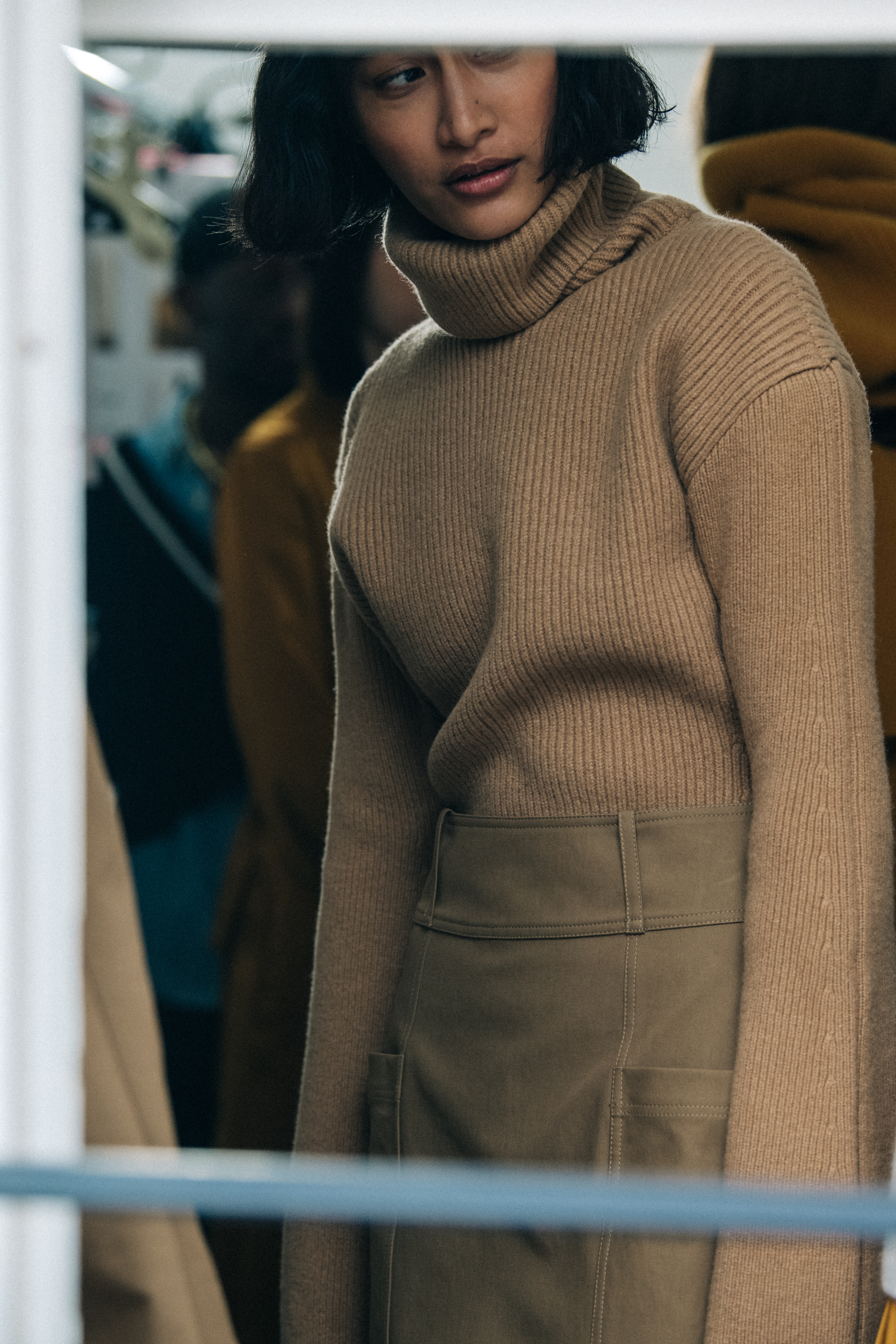 Atikah Karim backstage at Nehera