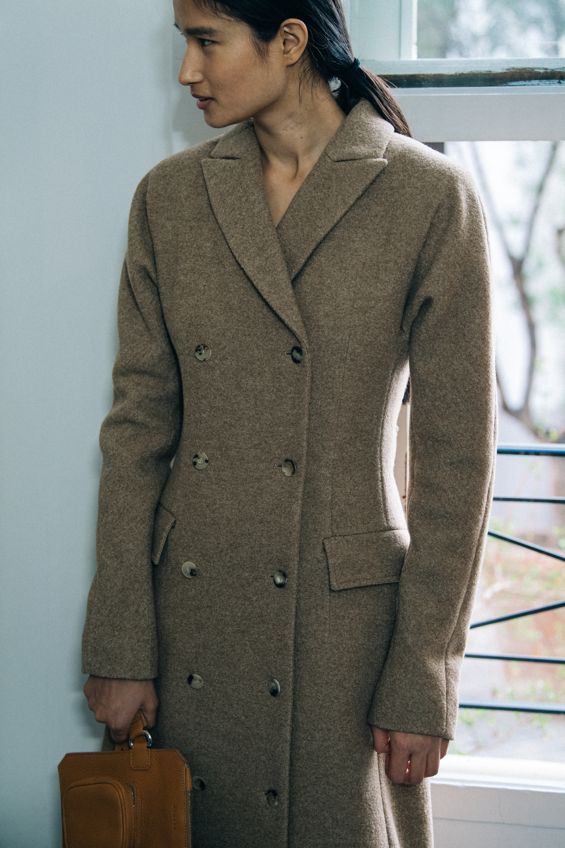 Varsha Thapa backstage at Nehera