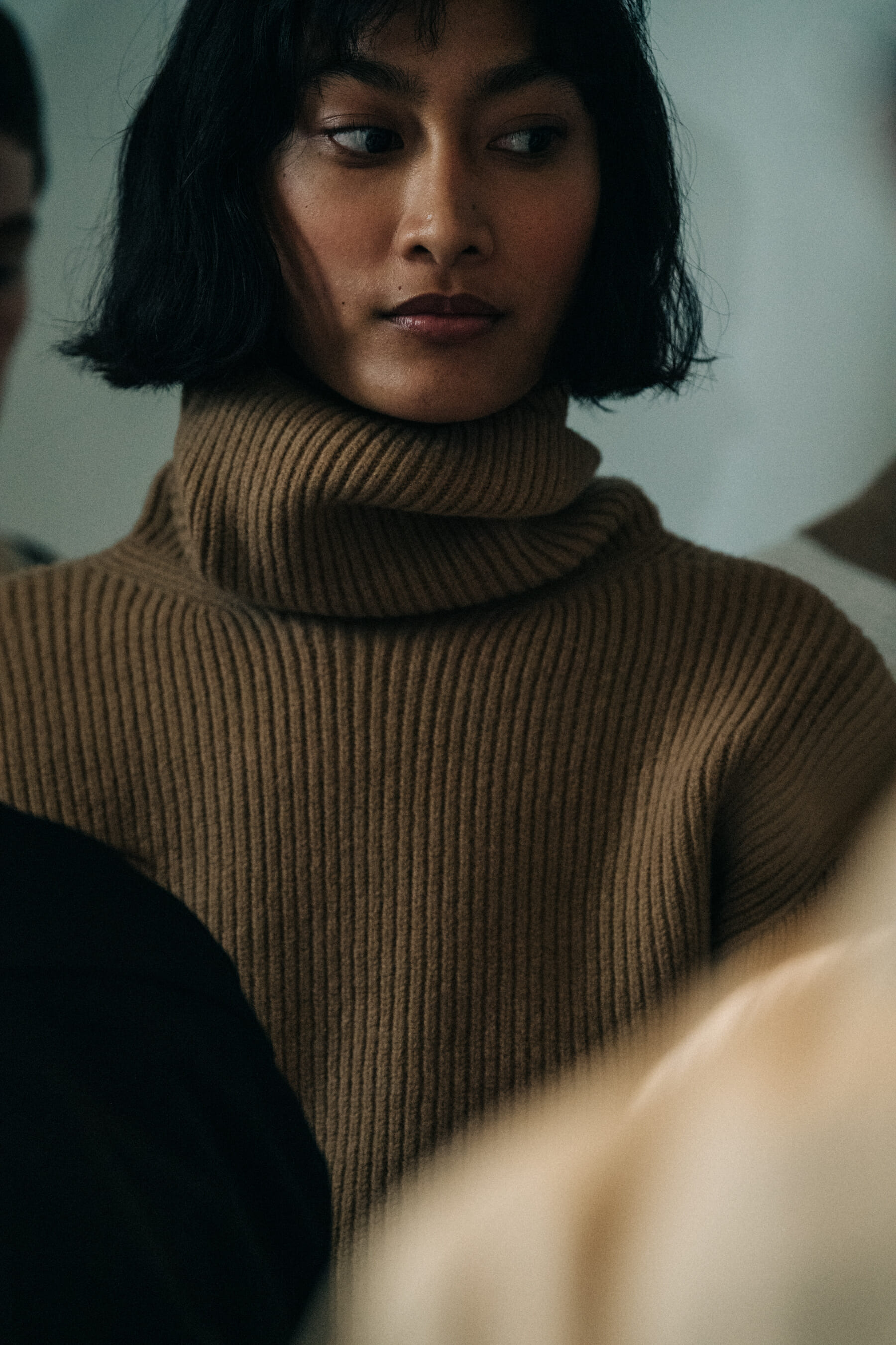 Atikah Karim backstage at Nehera
