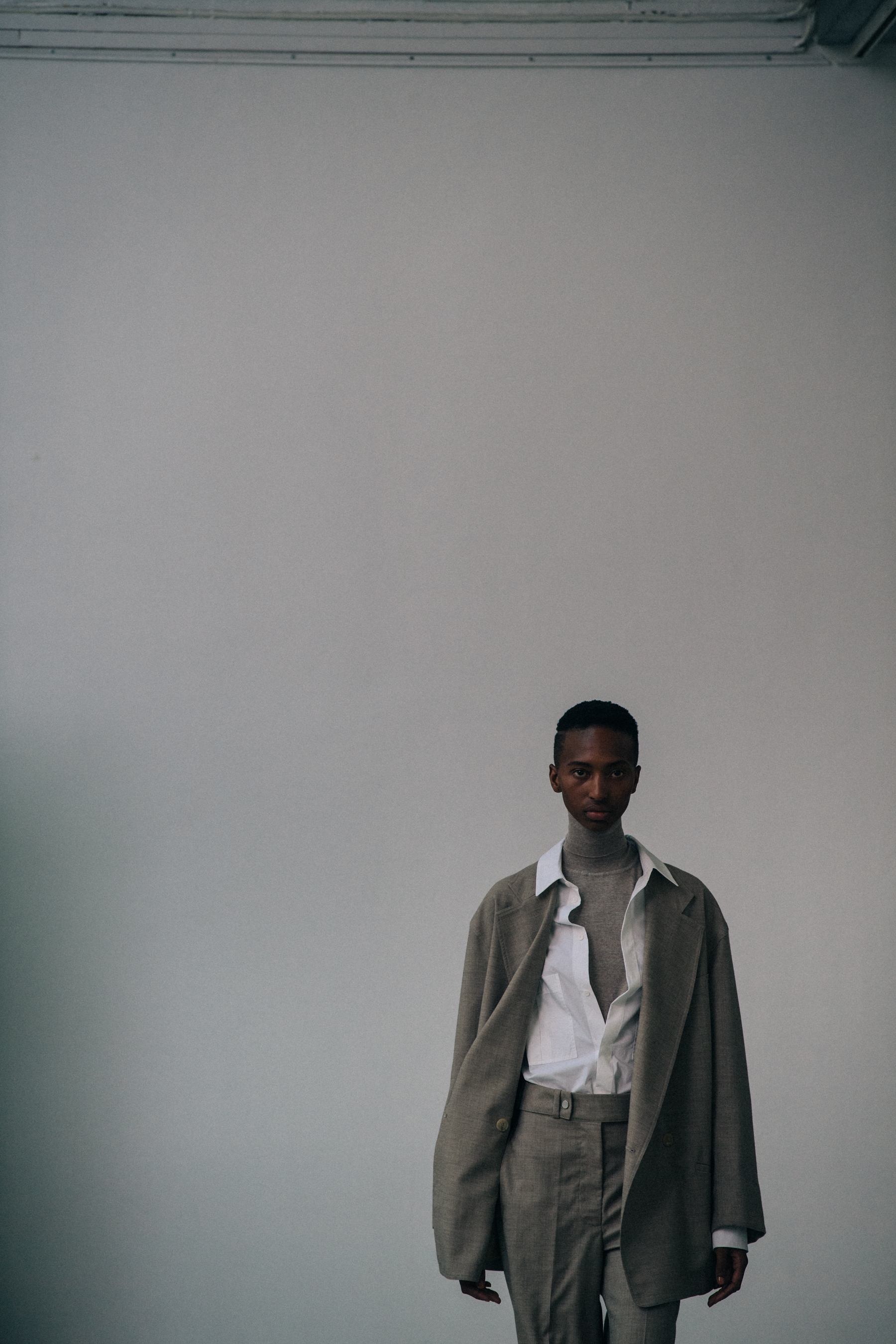 Model on the runway at Nehera