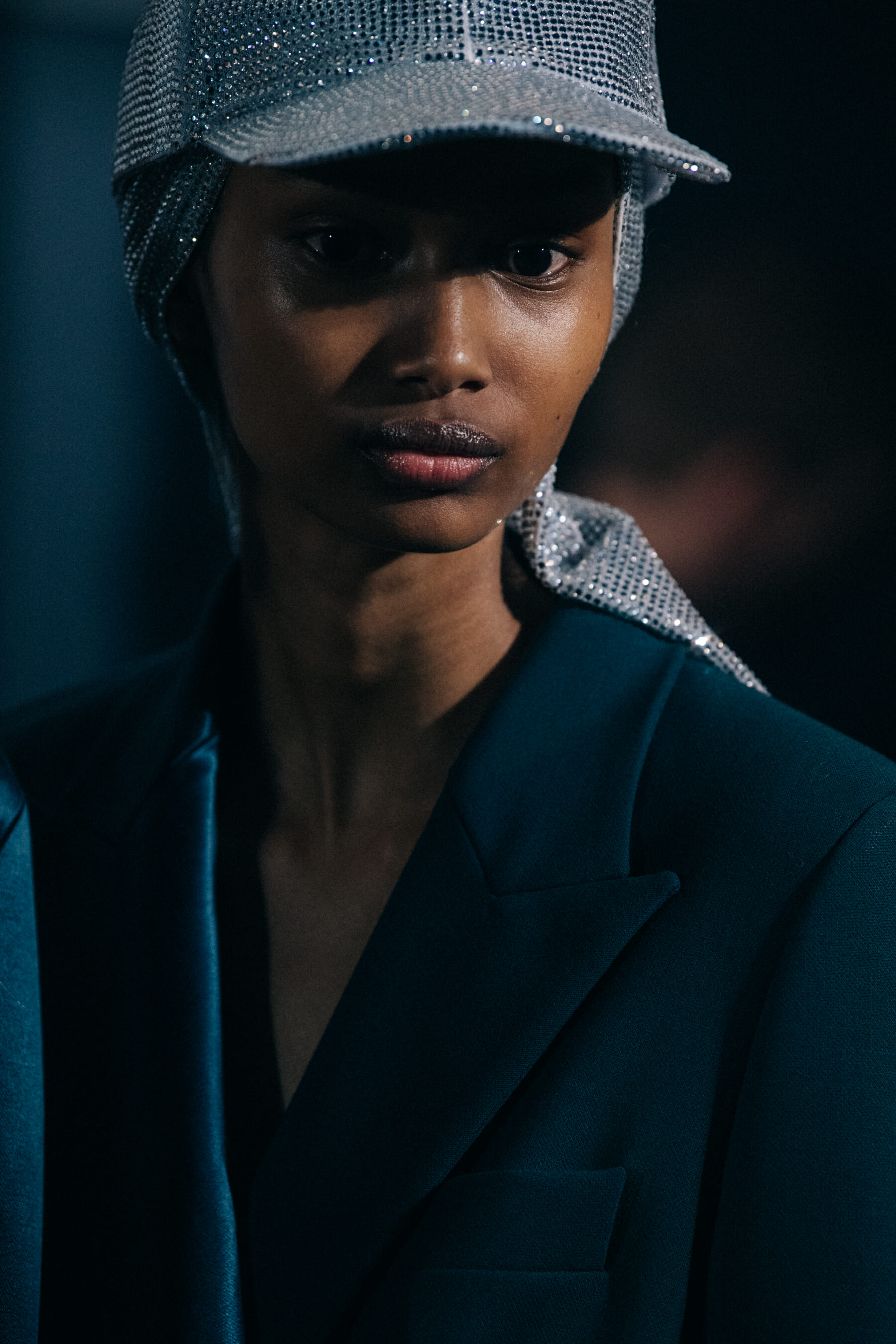 Ugbad backstage at Off-White