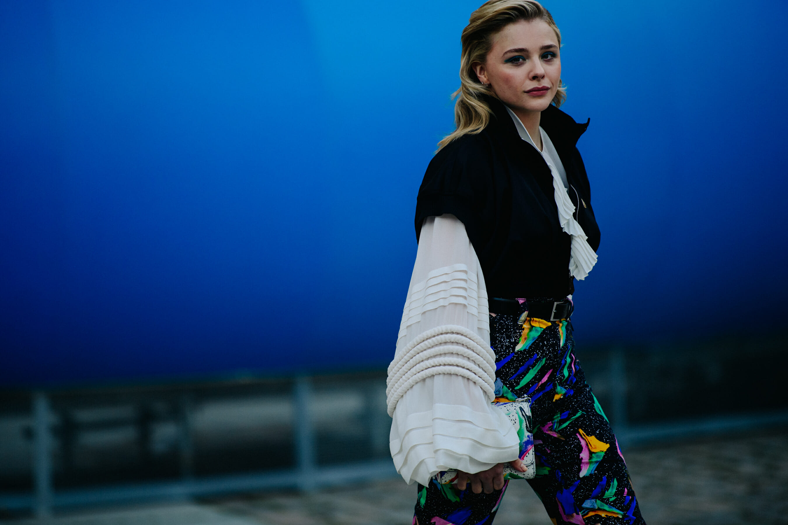 Actress wearing Louis Vuitton
