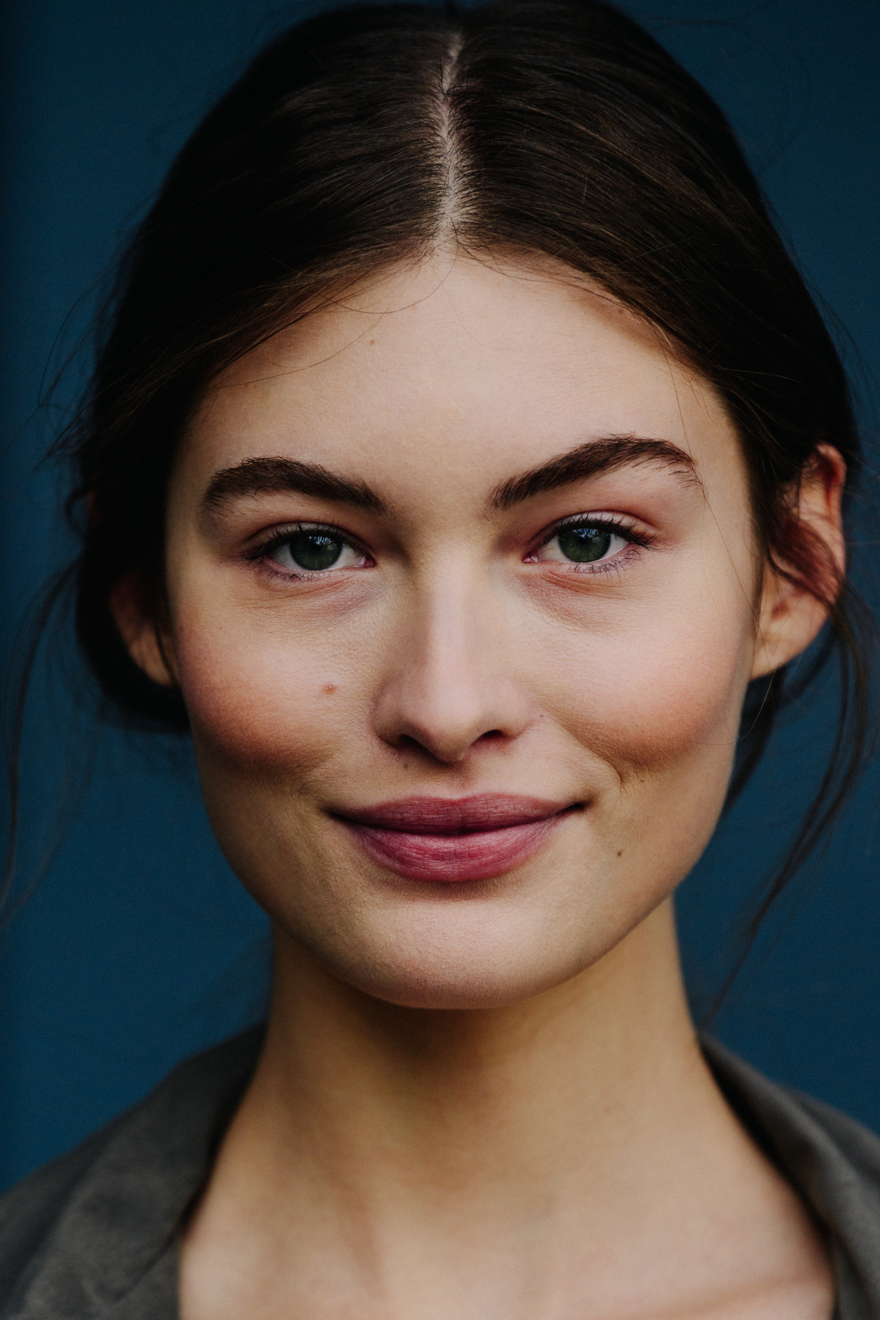 Portrait of American model