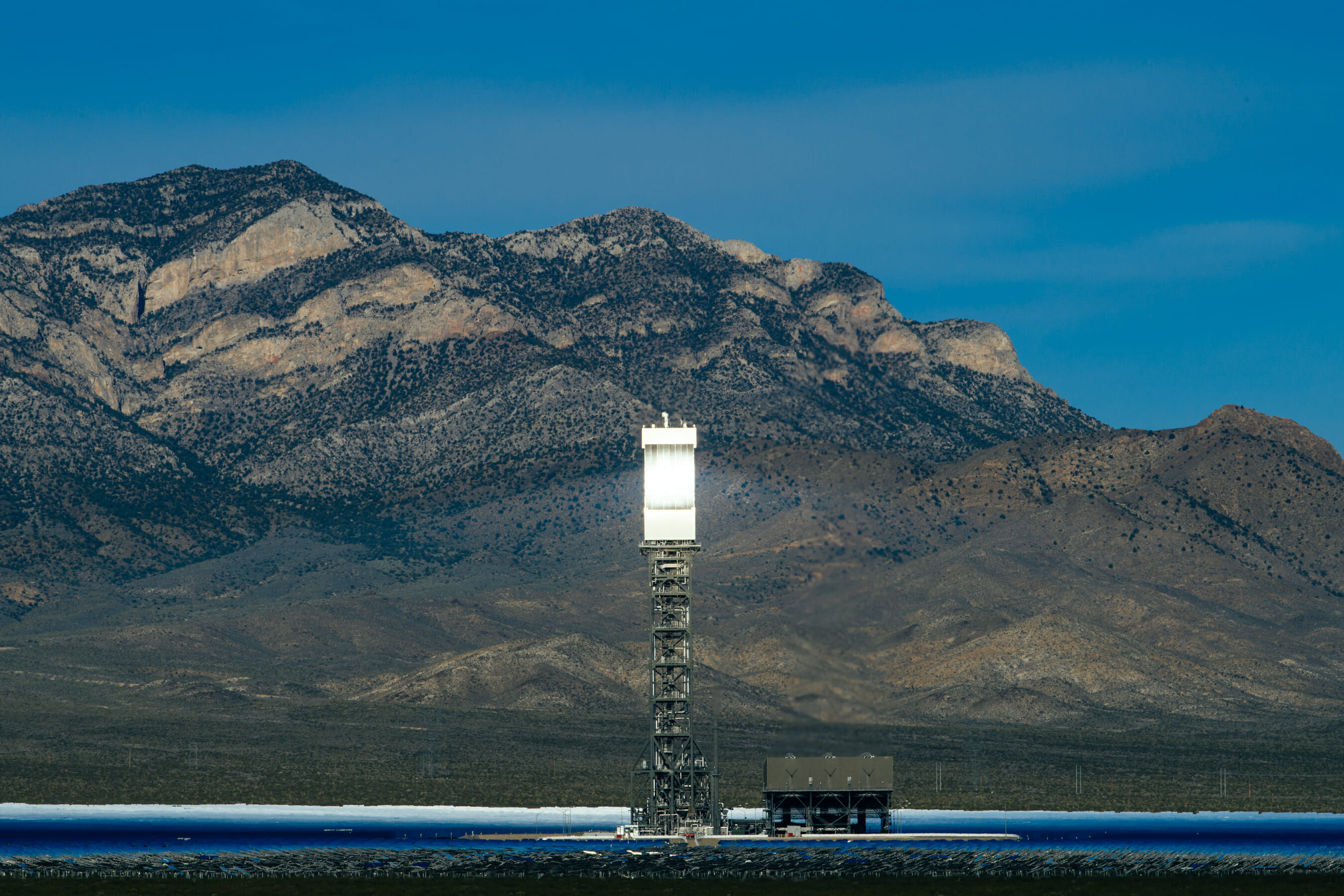 Solar farm in California