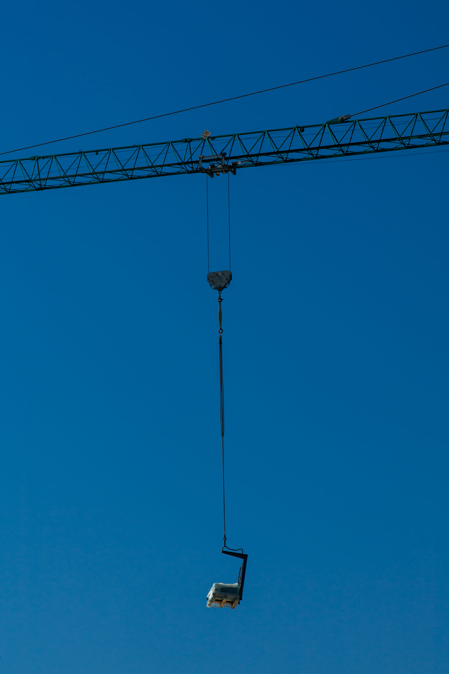 Crane in Barcelona