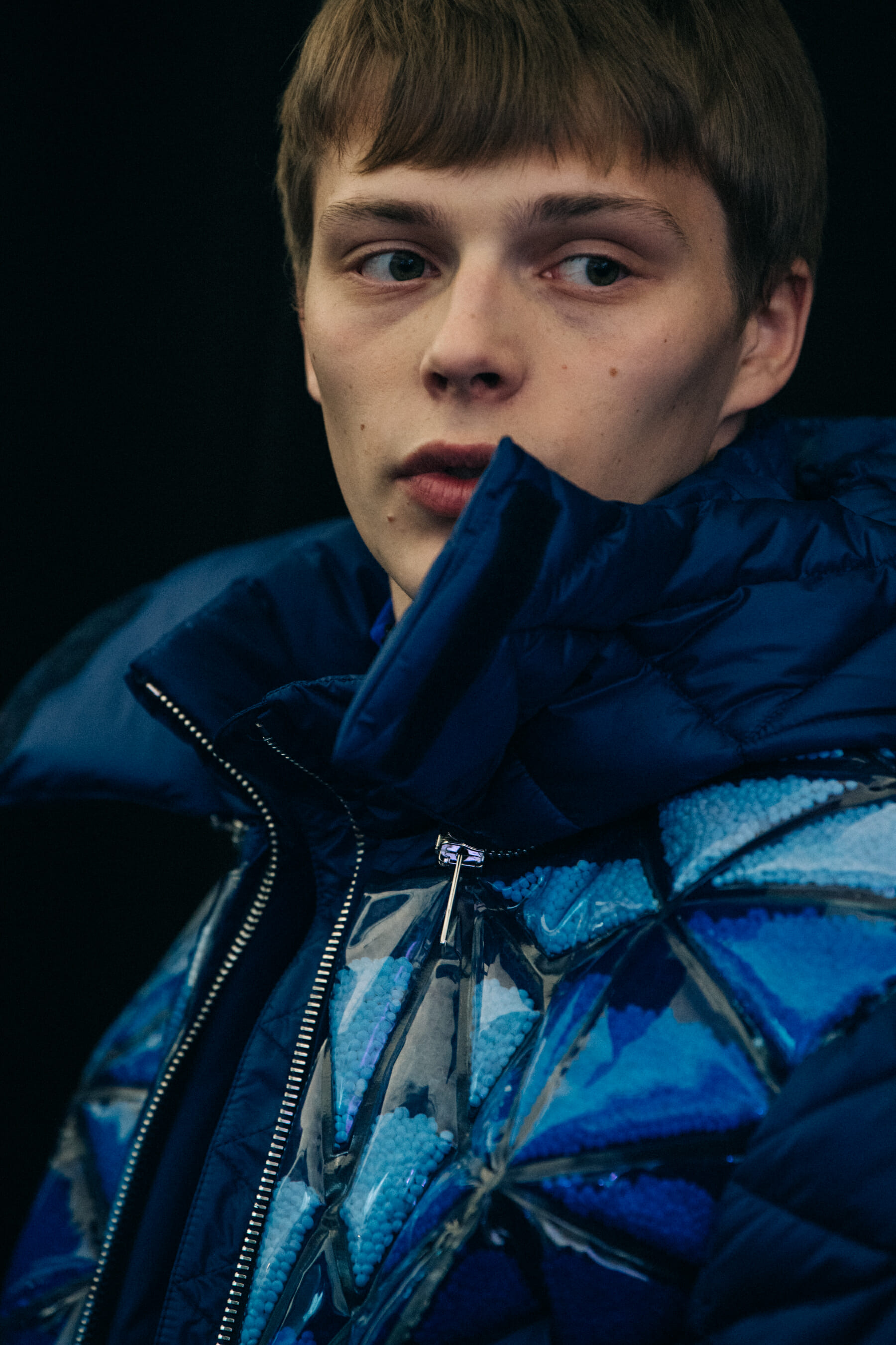 Otto-Valter Vainaste backstage at Byblos