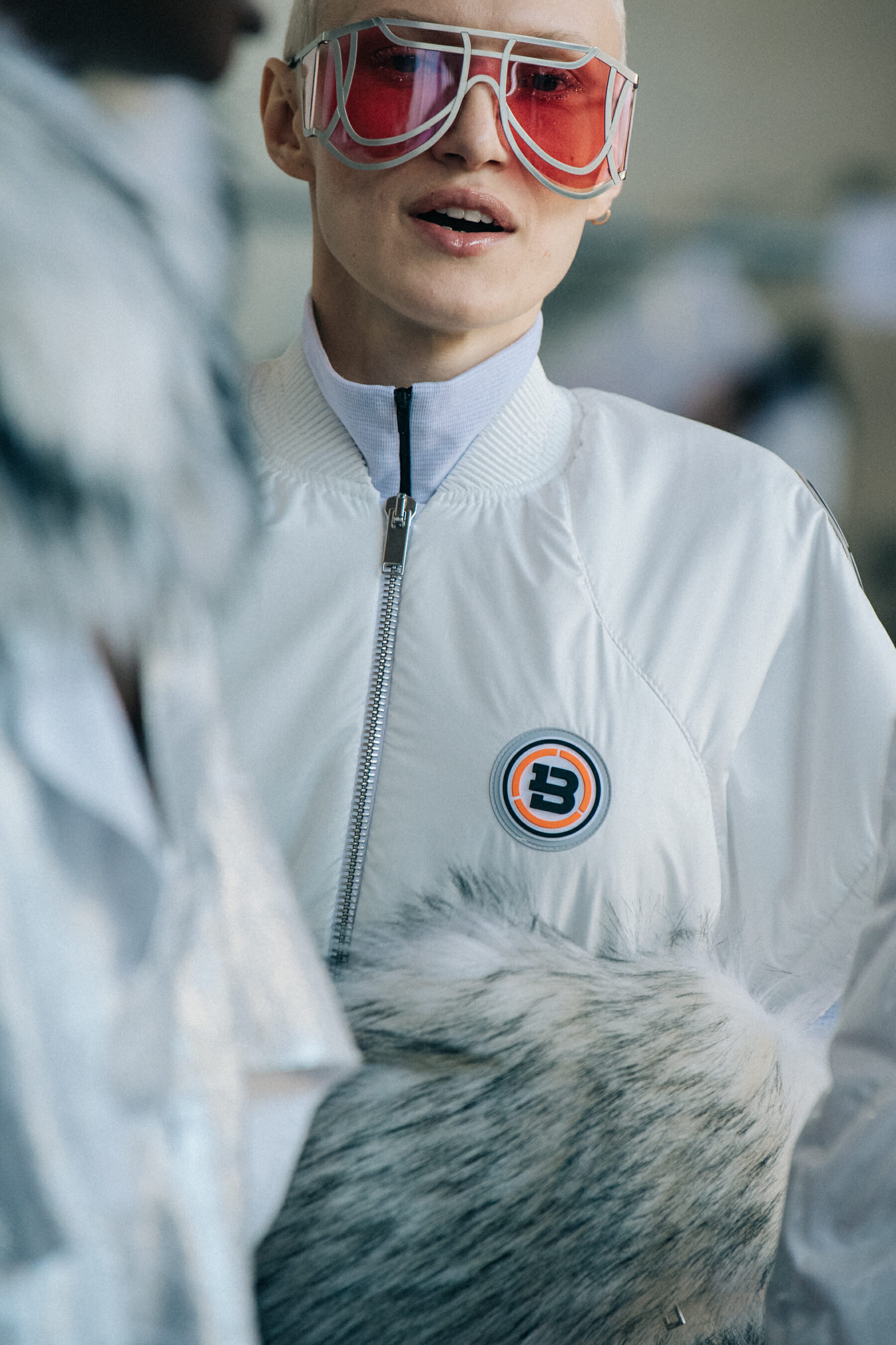 Deila Deidei backstage at Byblos
