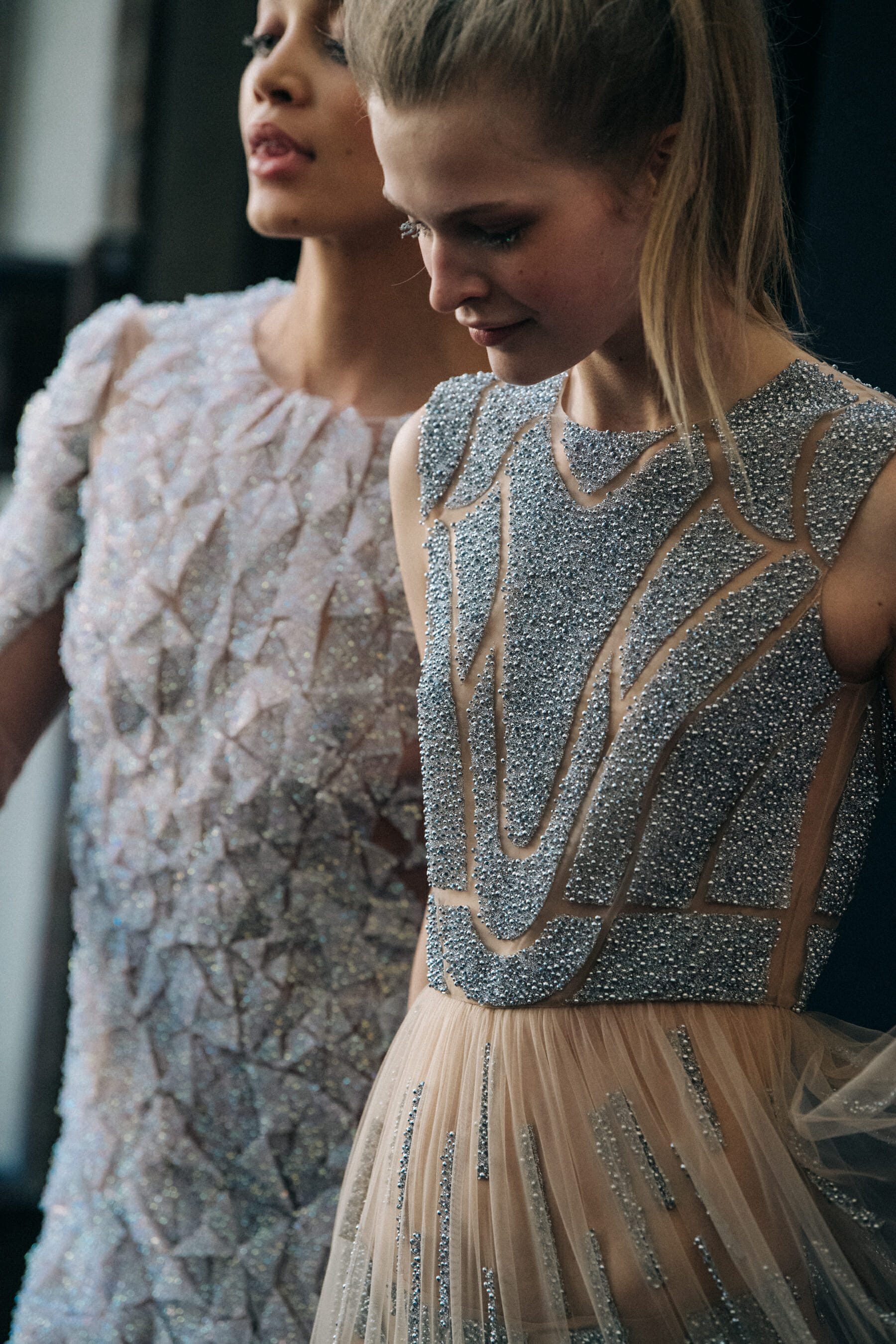 Aivita Muze backstage at Byblos
