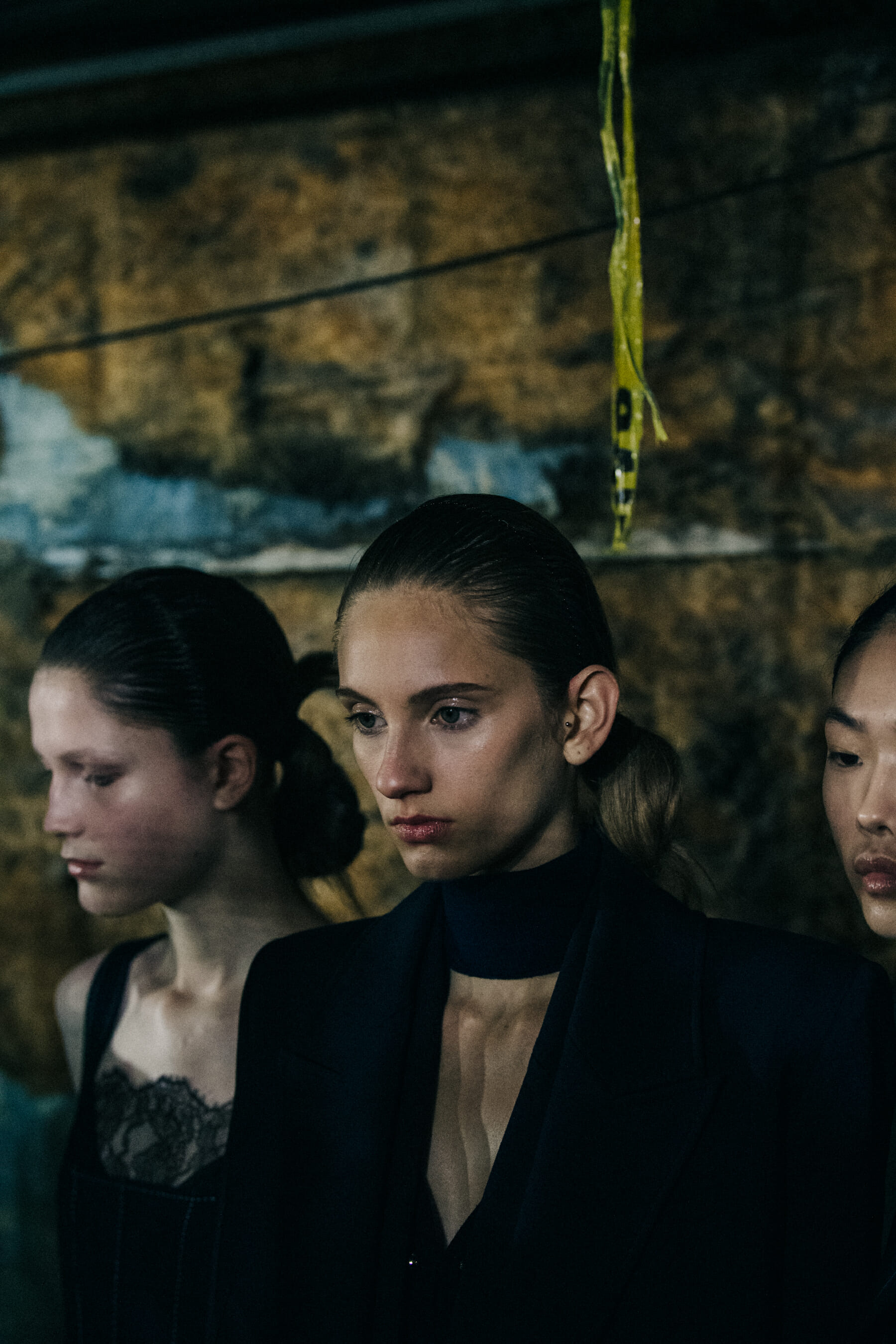 Sarah Menezes Potzelsberger backstage at Dion Lee