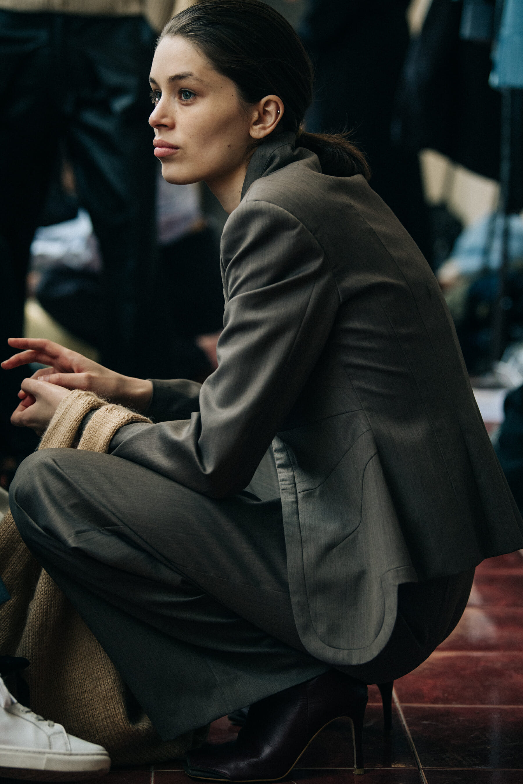 Models wearing smart outfits at Situationist