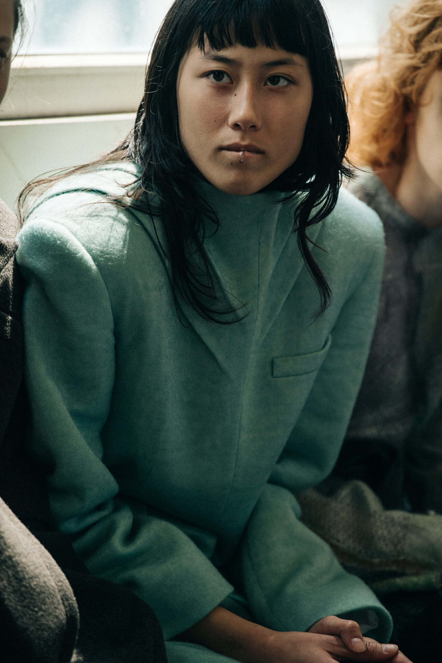 Nina Potskhishvili backstage at Situationist