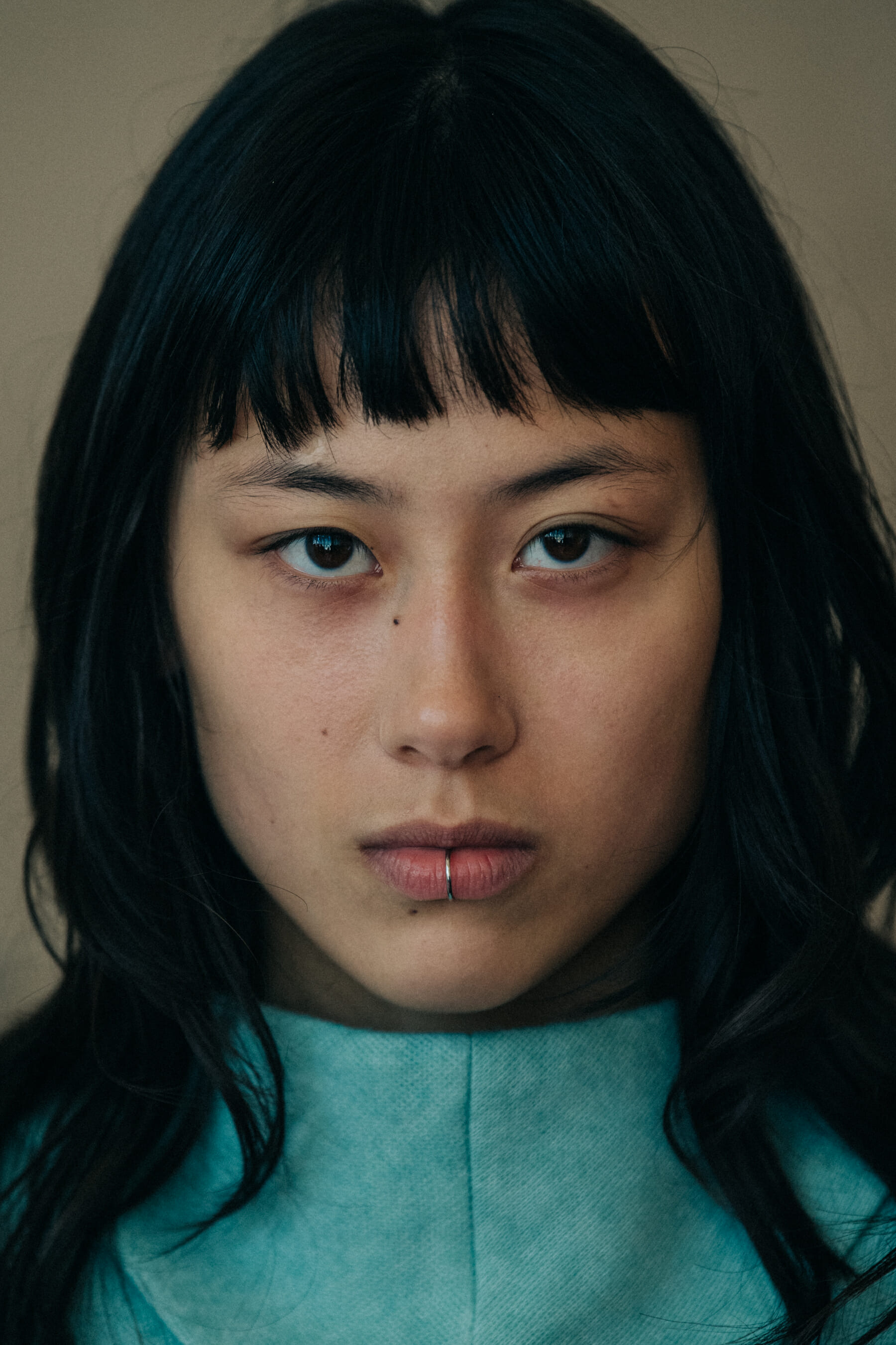 Nina Potskhishvili backstage at Situationist