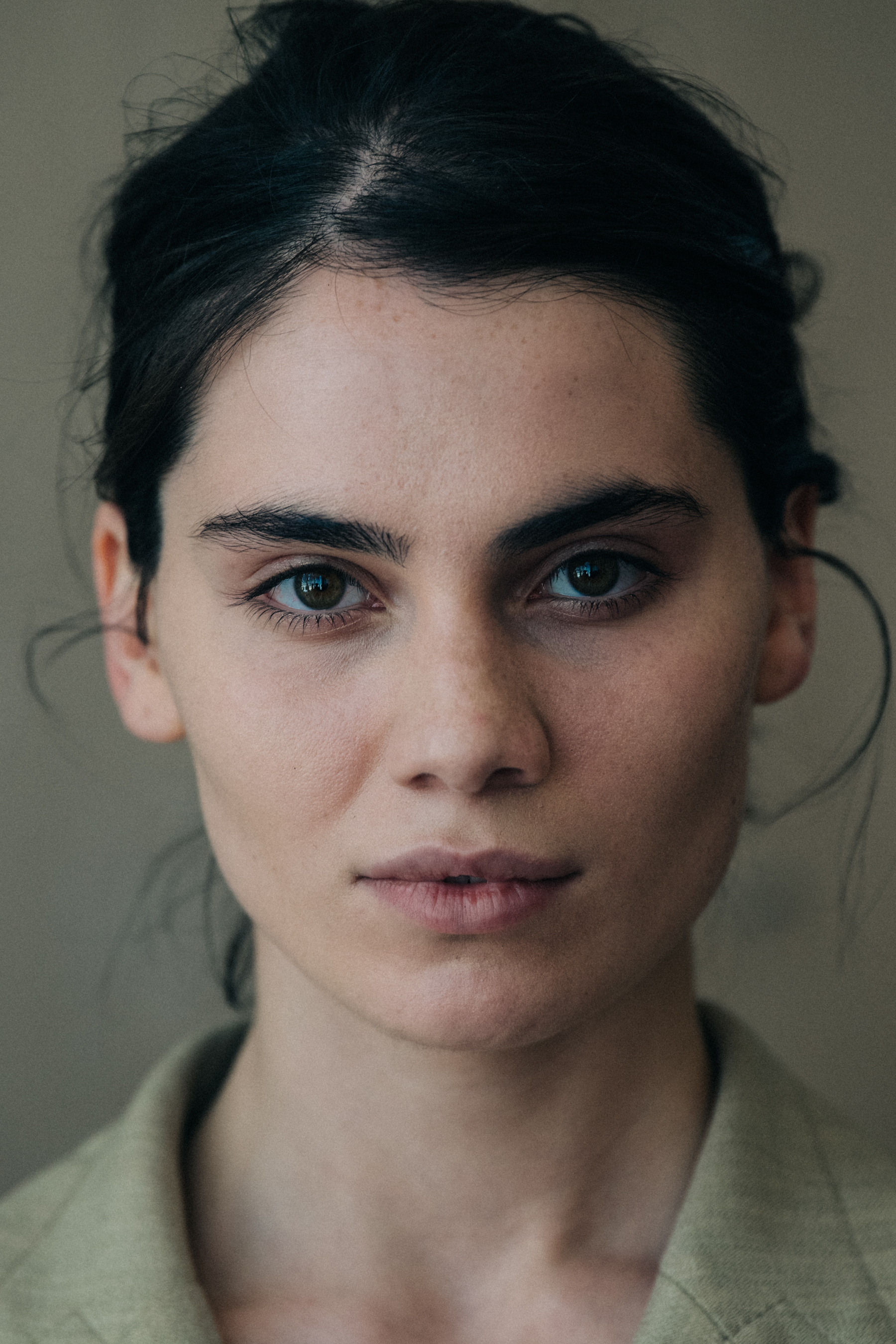 Mariam Budaghashvili backstage at Situationist