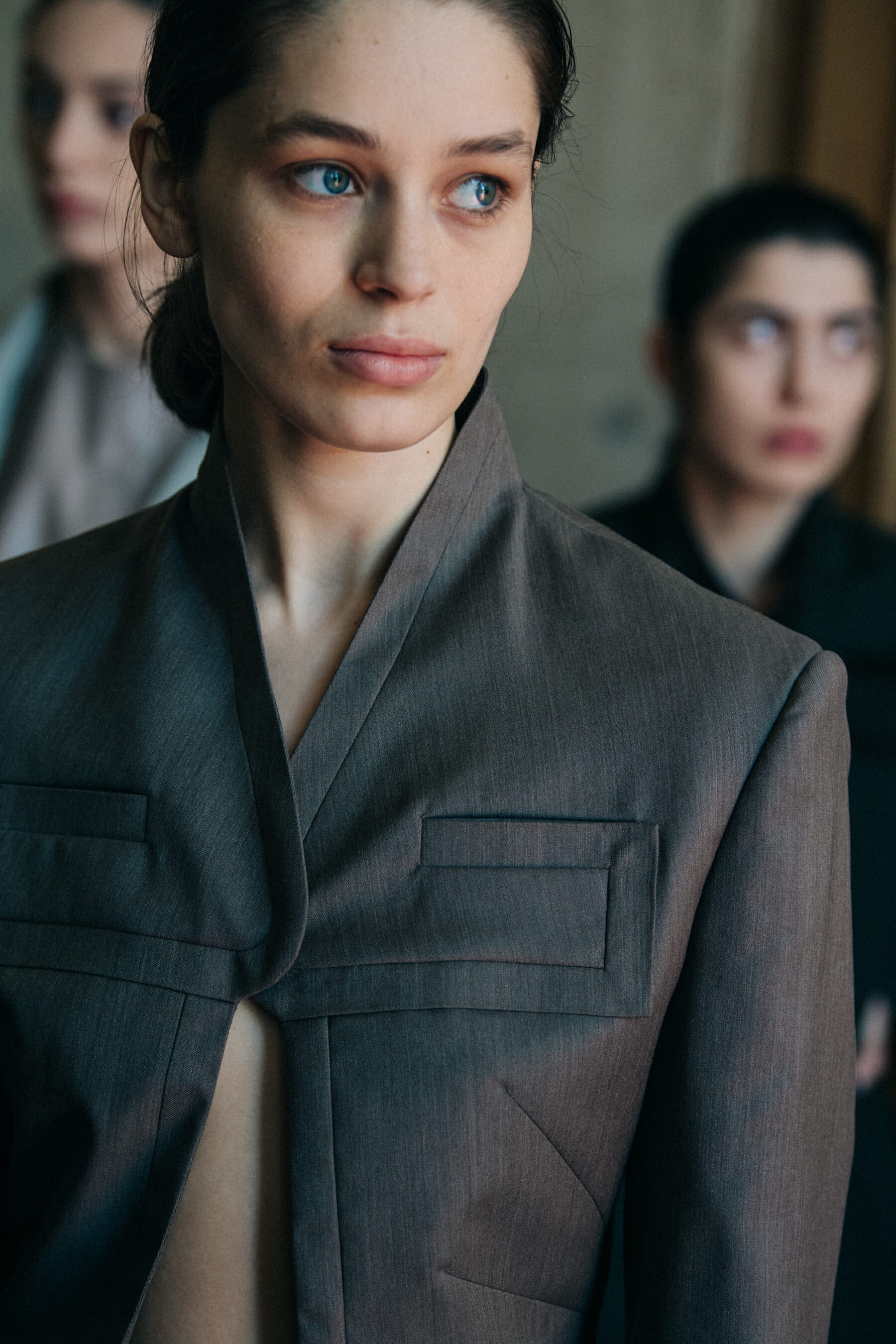 Models wearing smart outfits at Situationist