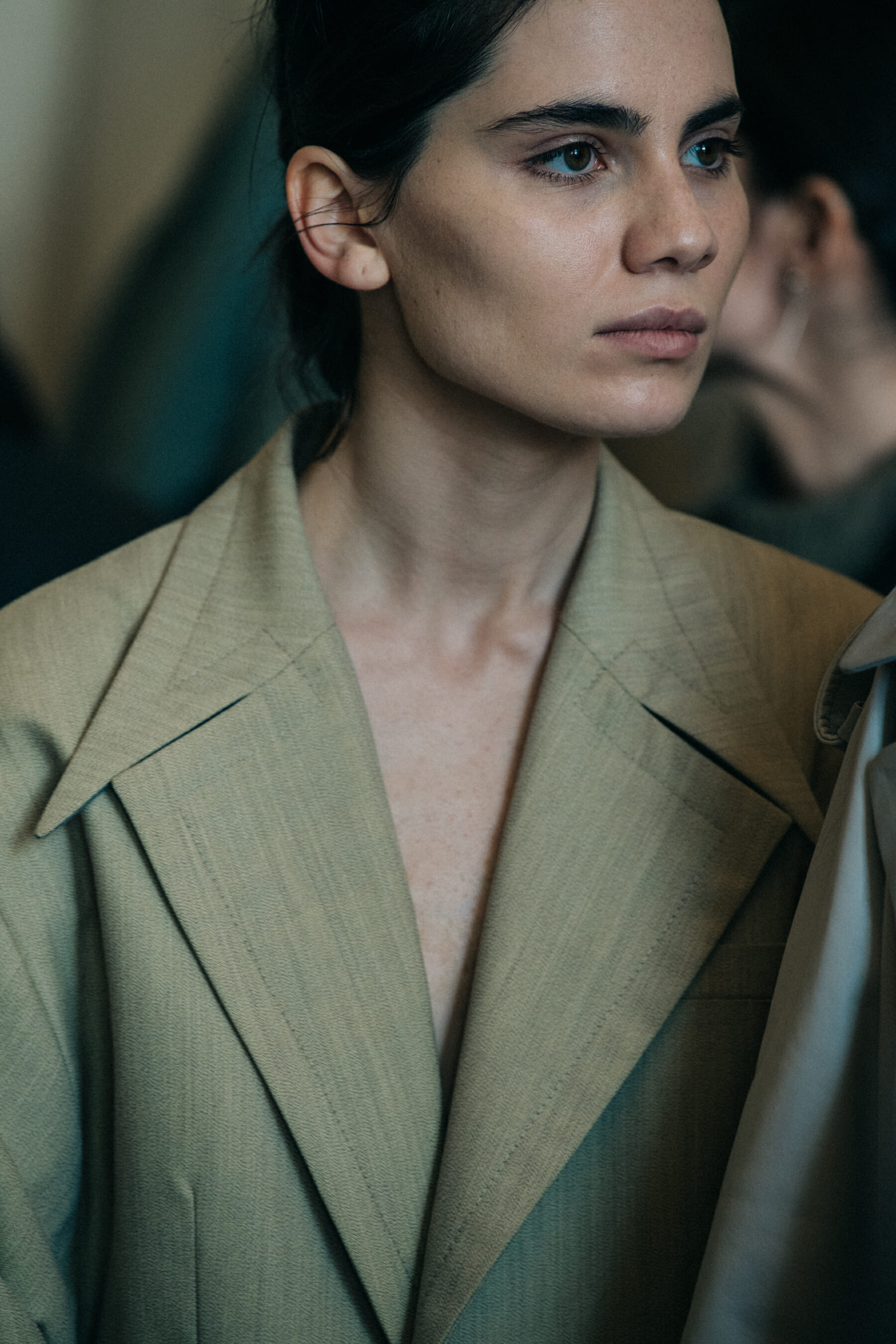 Mariam Budaghashvili backstage at Situationist