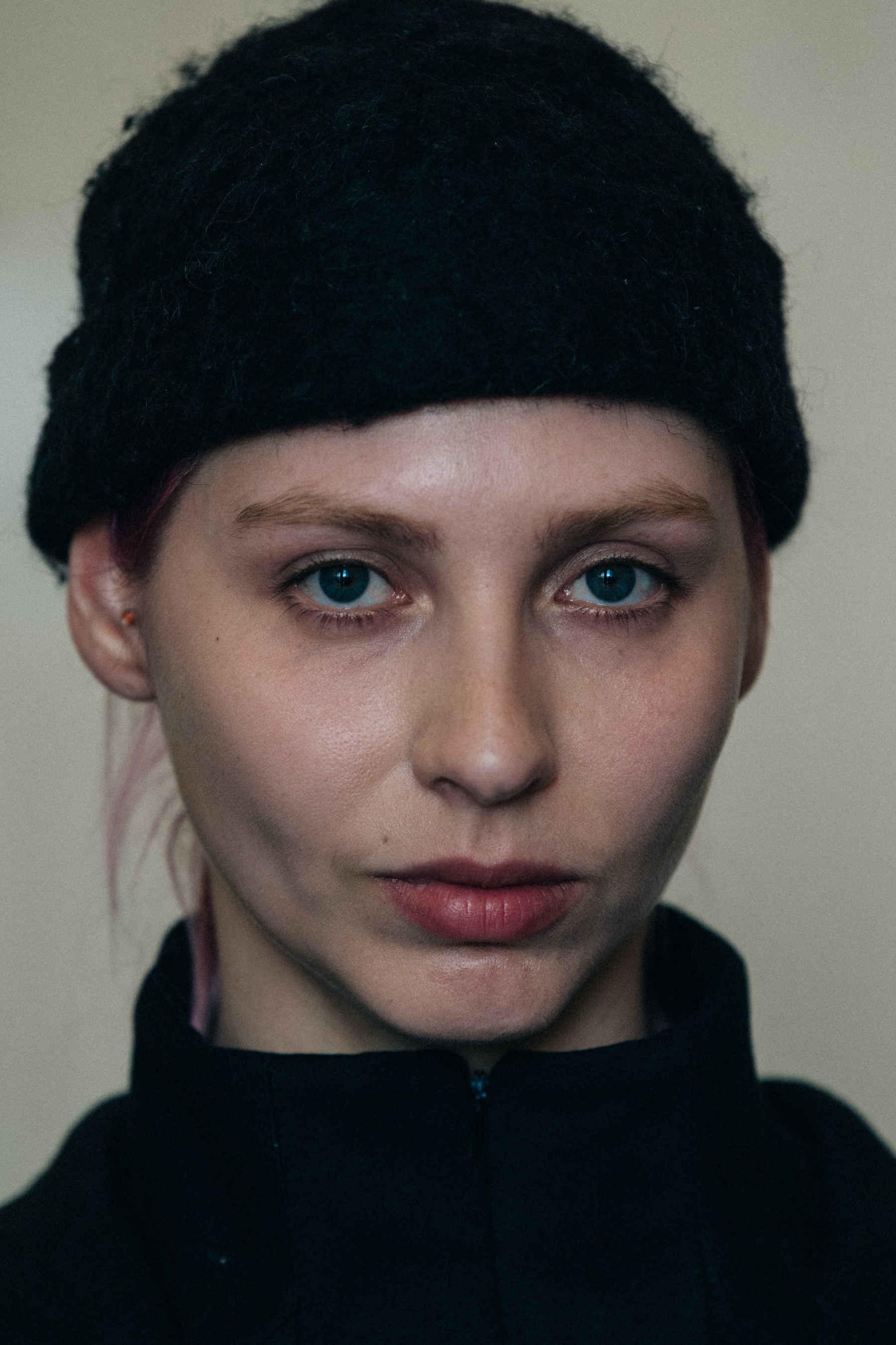 Ekaterina Boltachova backstage at Situationist