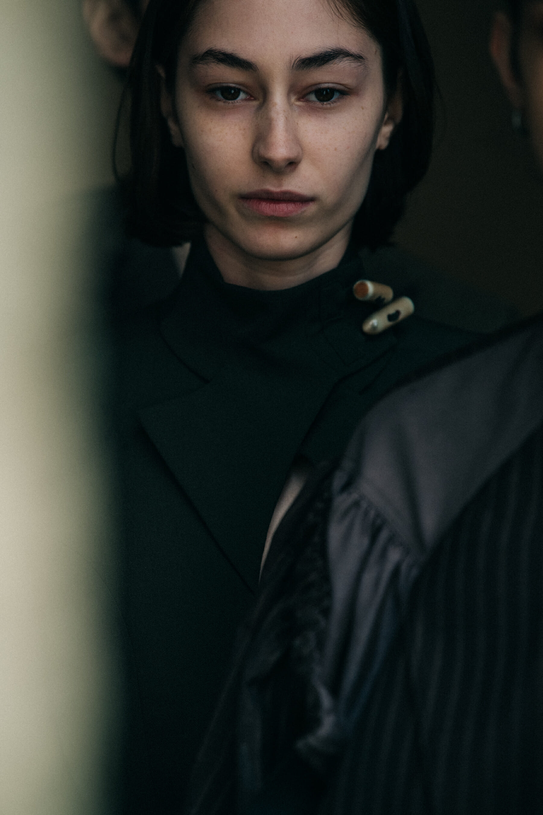 Irina Jijikhia backstage at Situationist