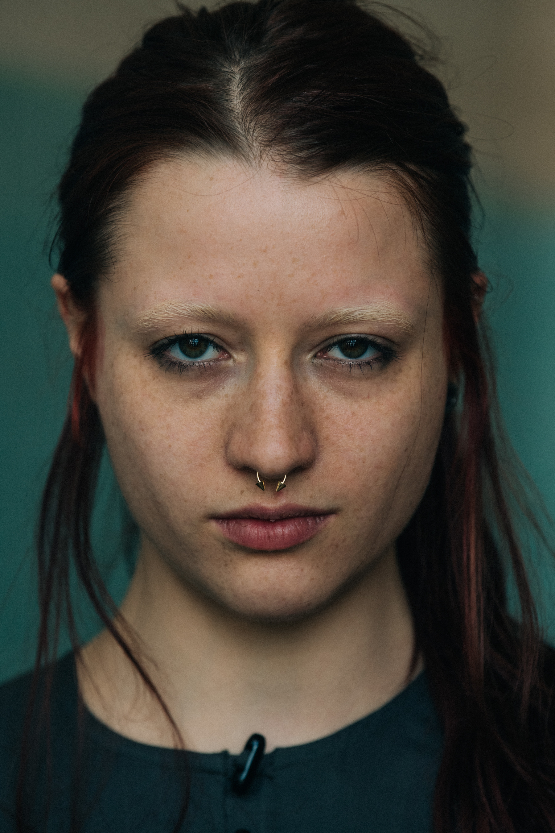 Natalie Raizer backstage at Situationist