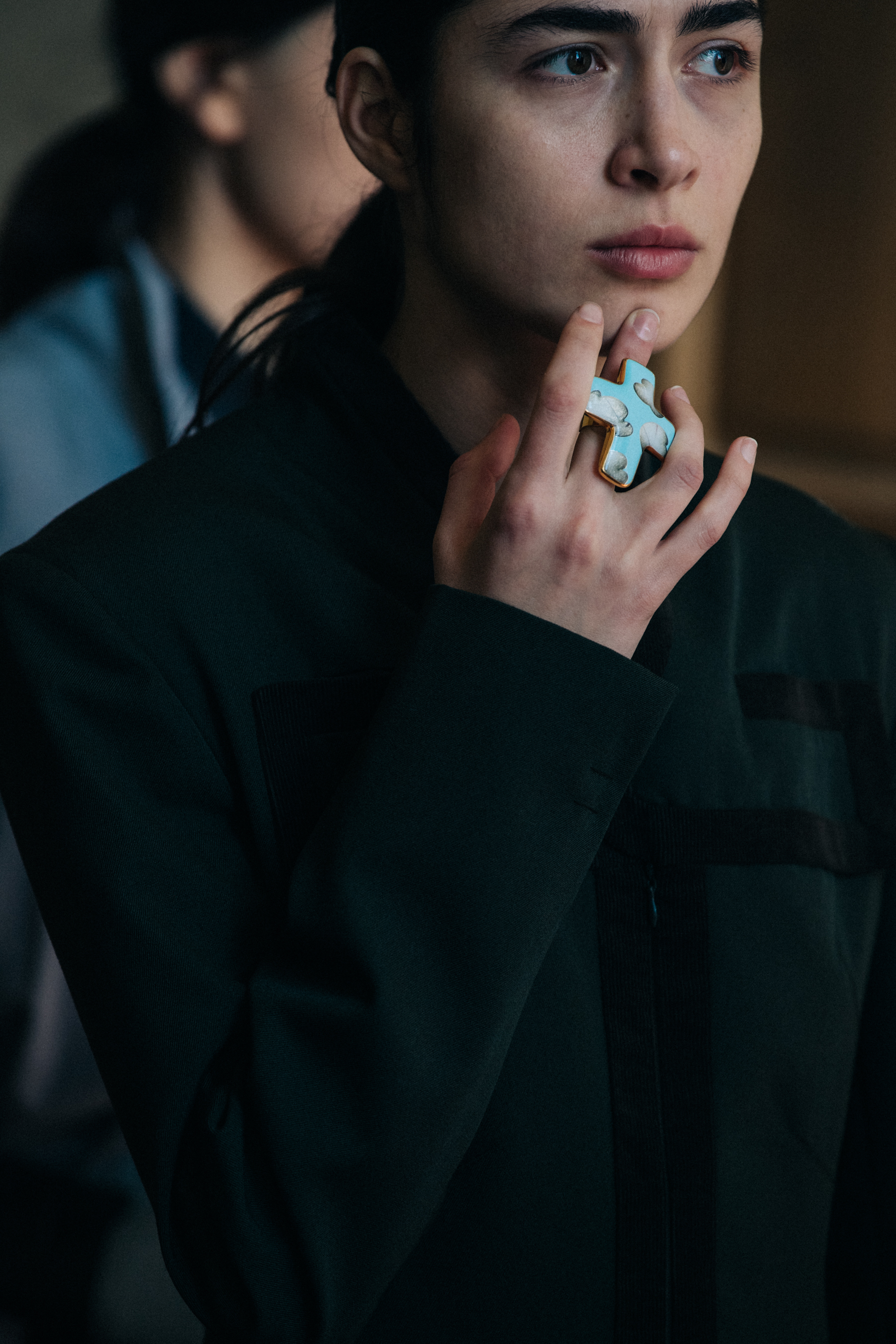 Models wearing smart outfits at Situationist