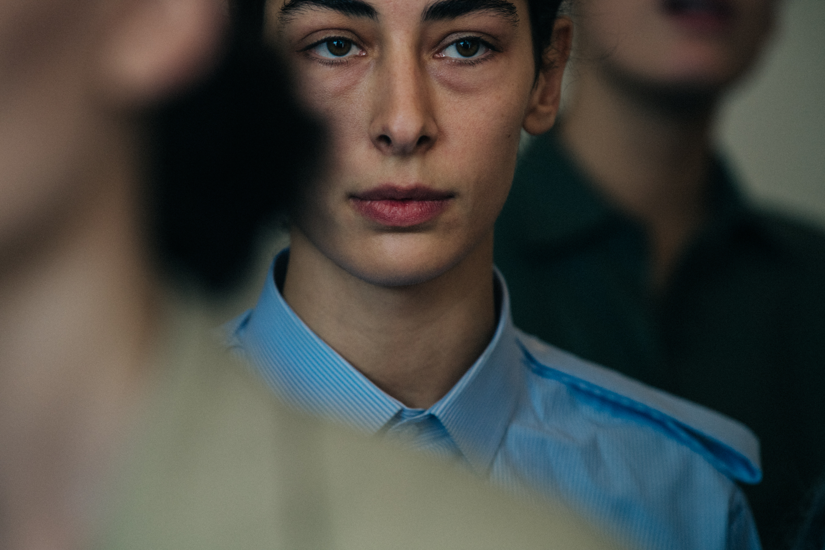 Anka Tsitsishvili backstage at Situationist