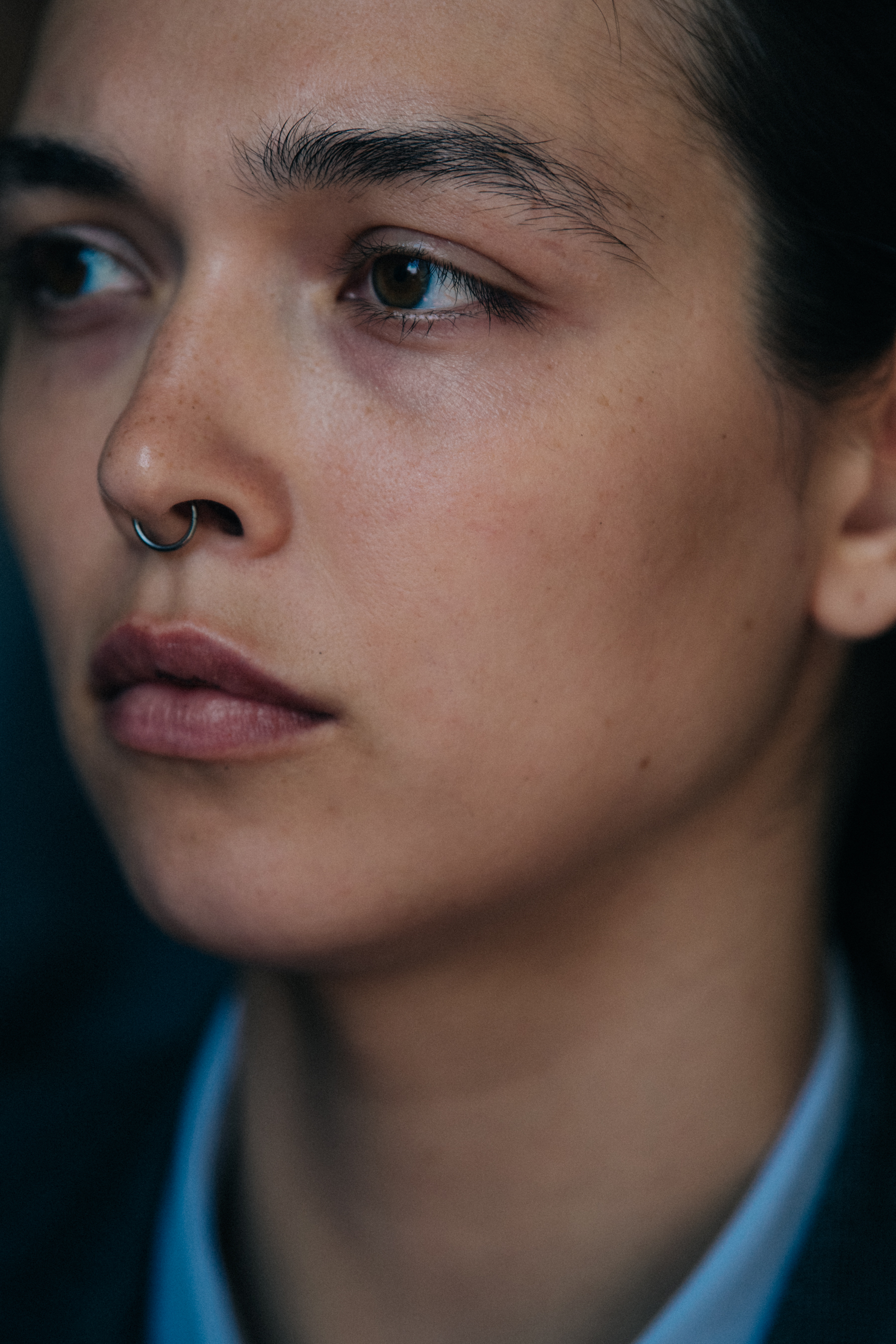 Kate Gogleva backstage at Situationist