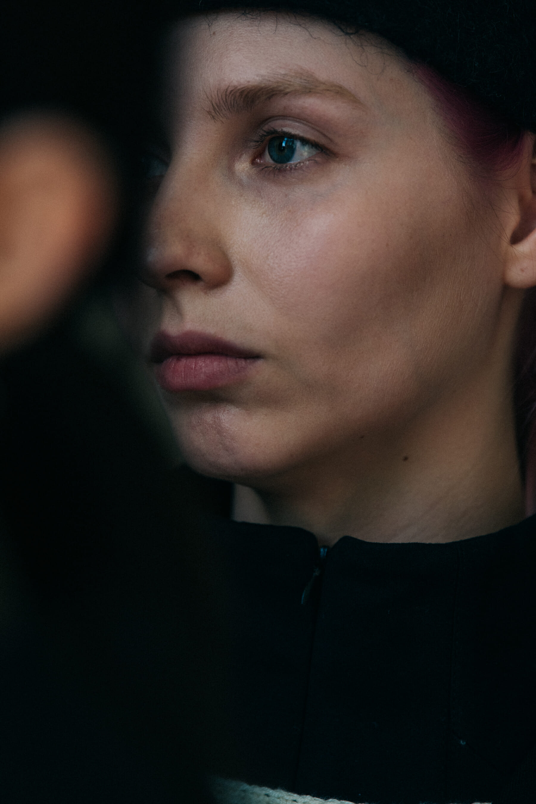 Ekaterina Boltachova backstage at Situationist