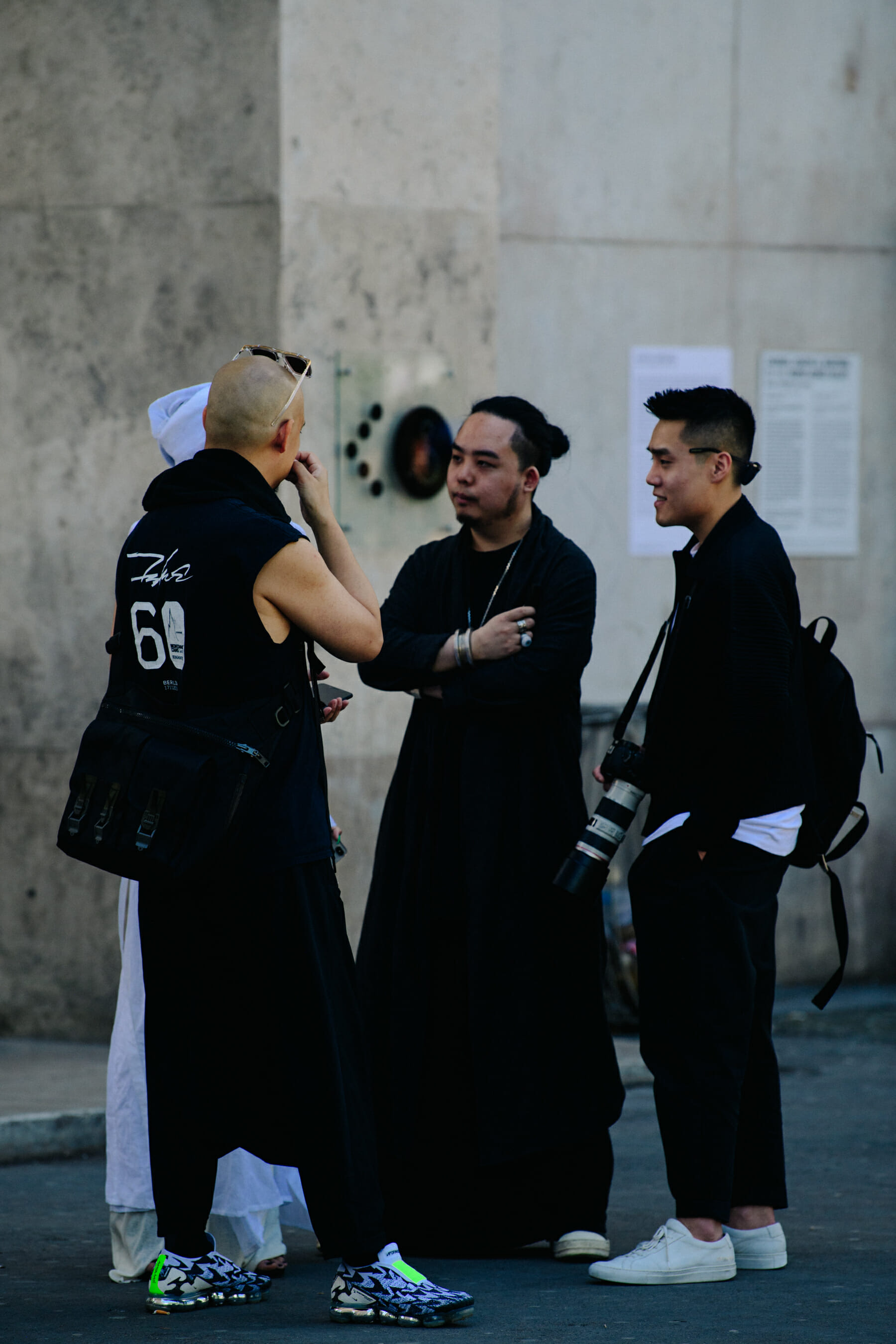 Group of men wearing Acronym