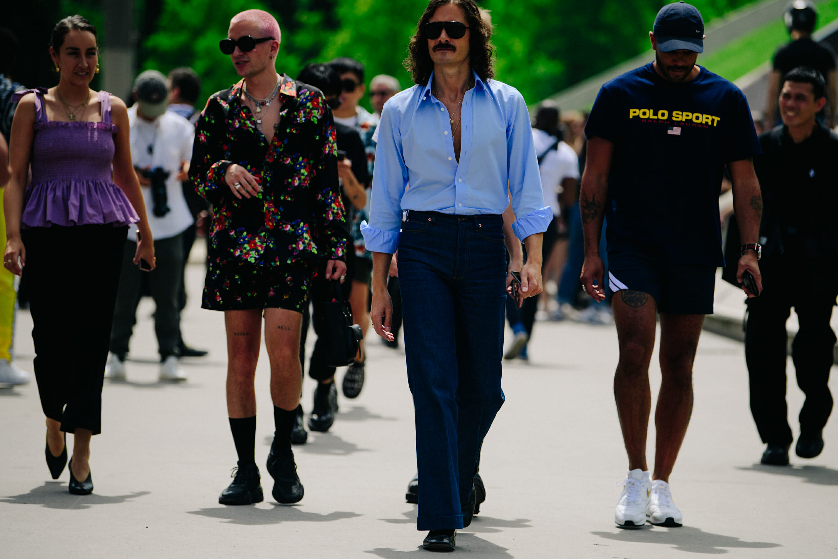 Men wearing stylish shirts
