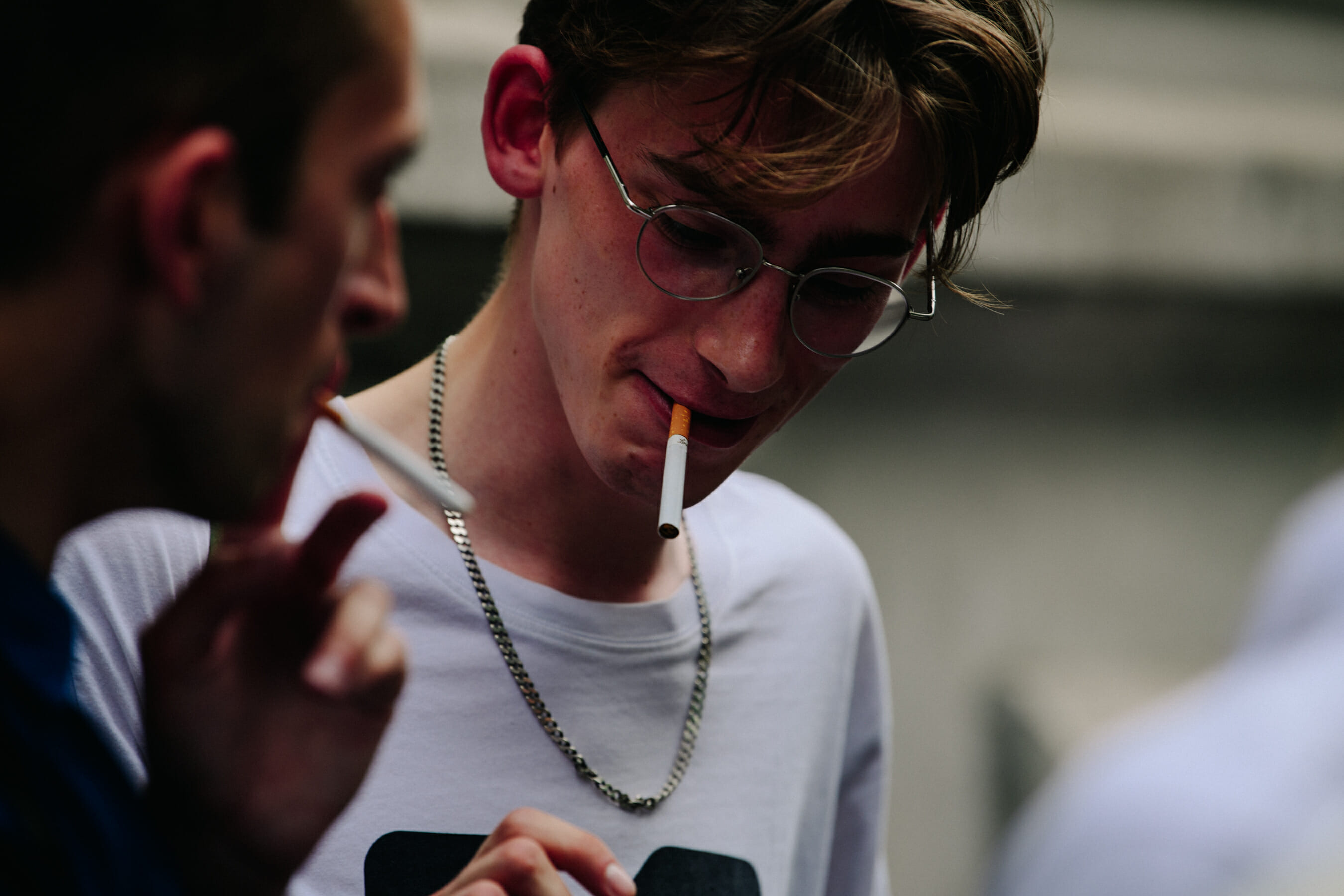 Model smoking