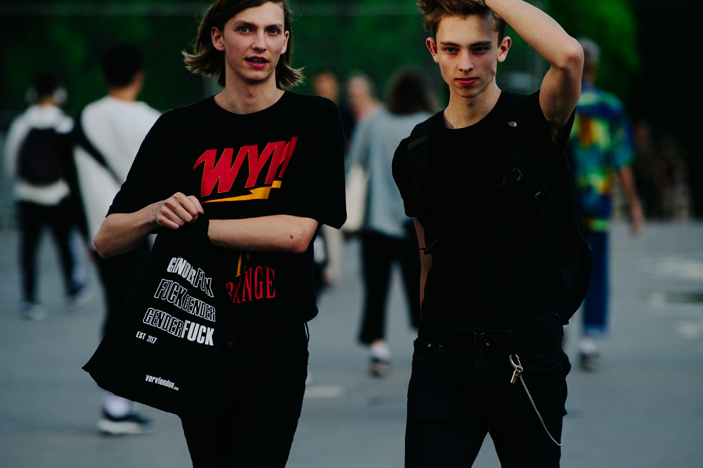 Models after show