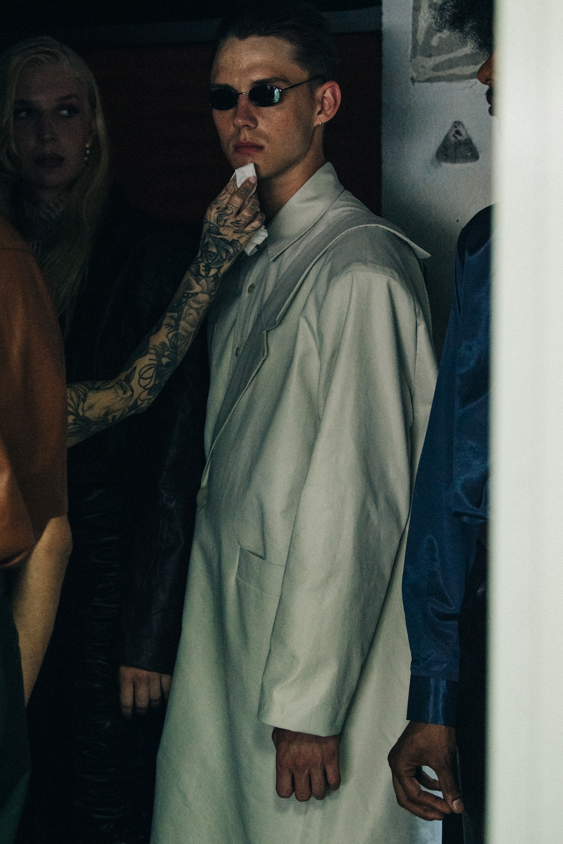 Models wearing light jacket at Han Kjobenhavn