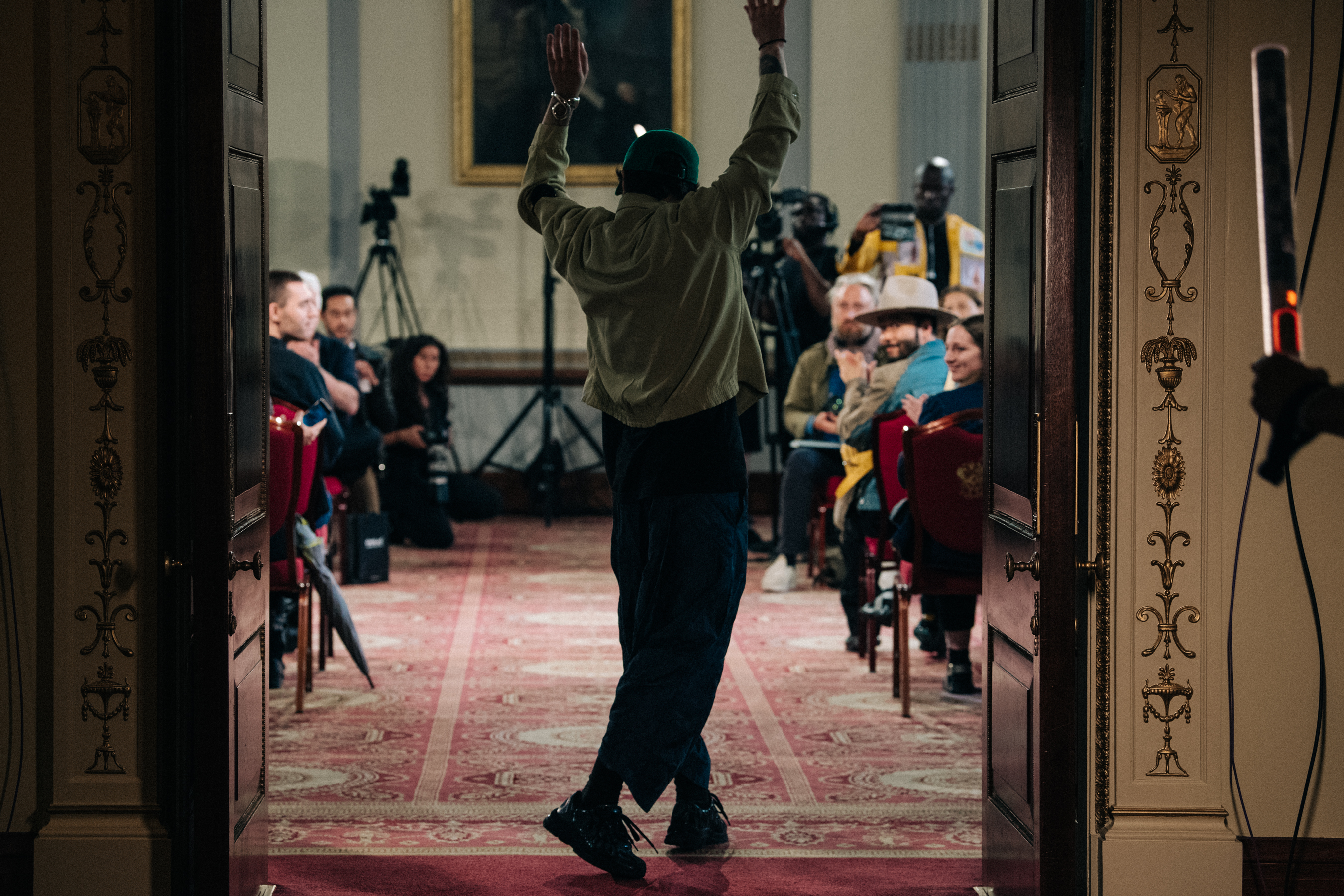 Kiko Kostadinov at his SS20 show