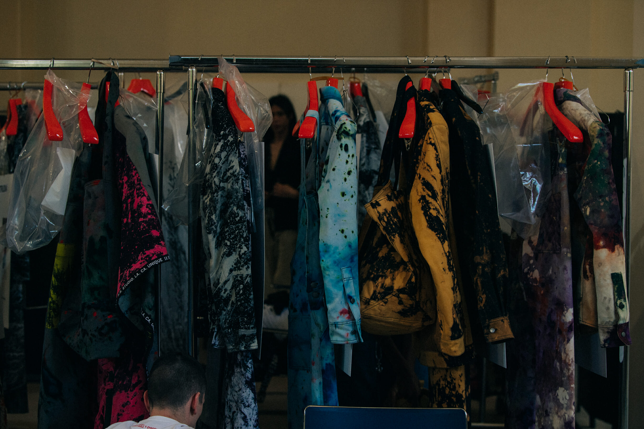 Colourful coats at S.R. STUDIO LA.CA.