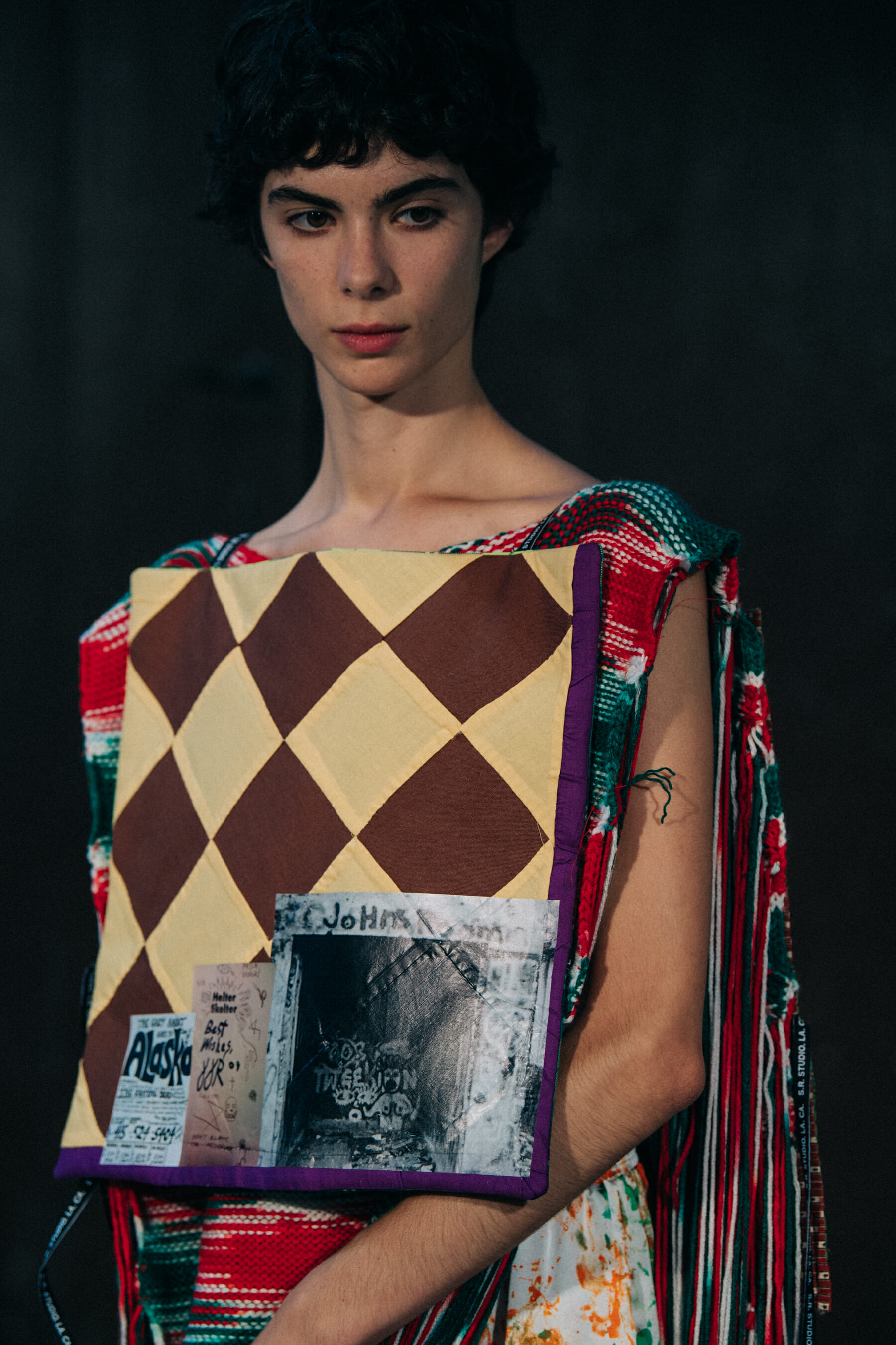 Models wearing colourful clothing at S.R. STUDIO LA.CA.