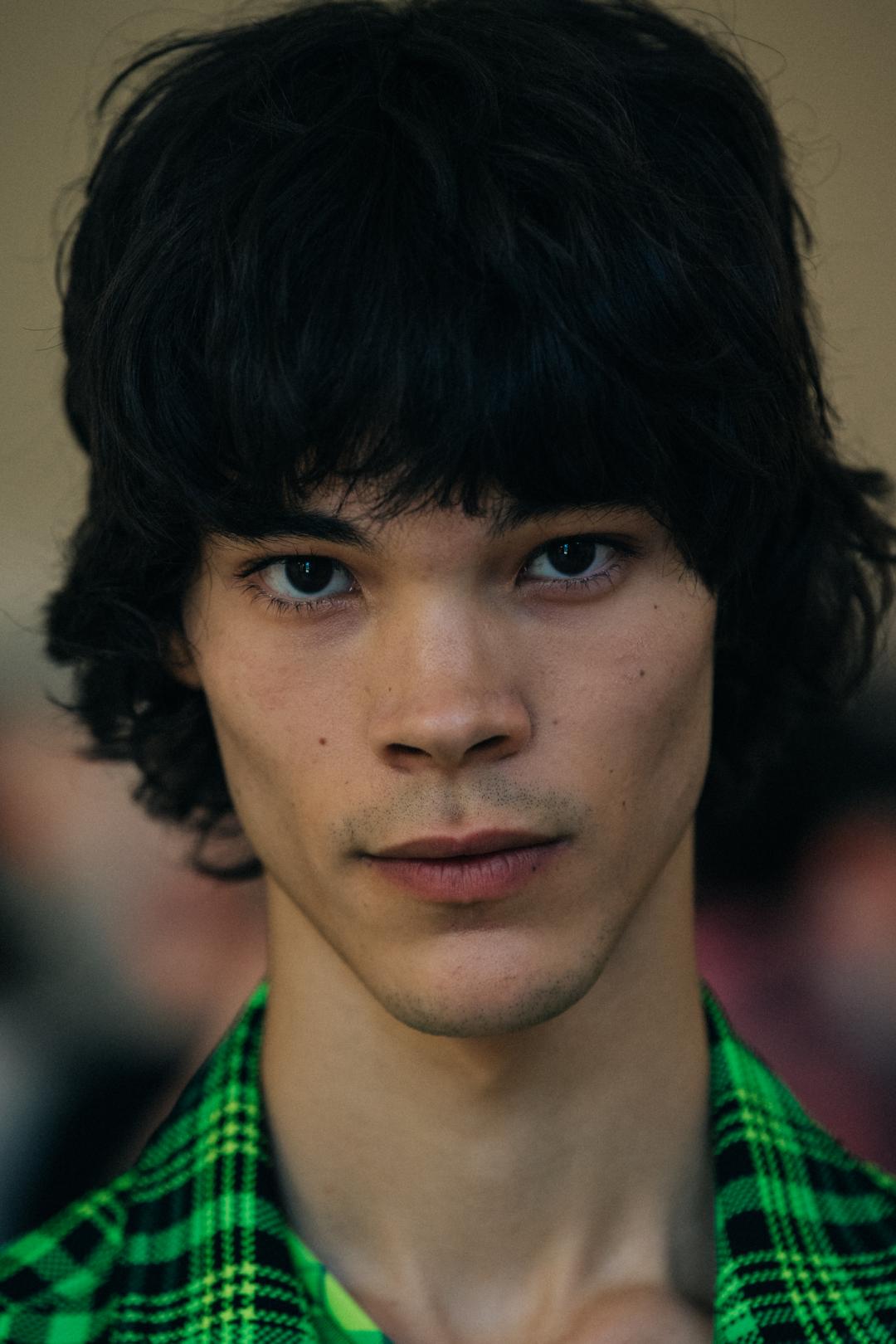 Portrait of model at S.R. STUDIO LA.CA.