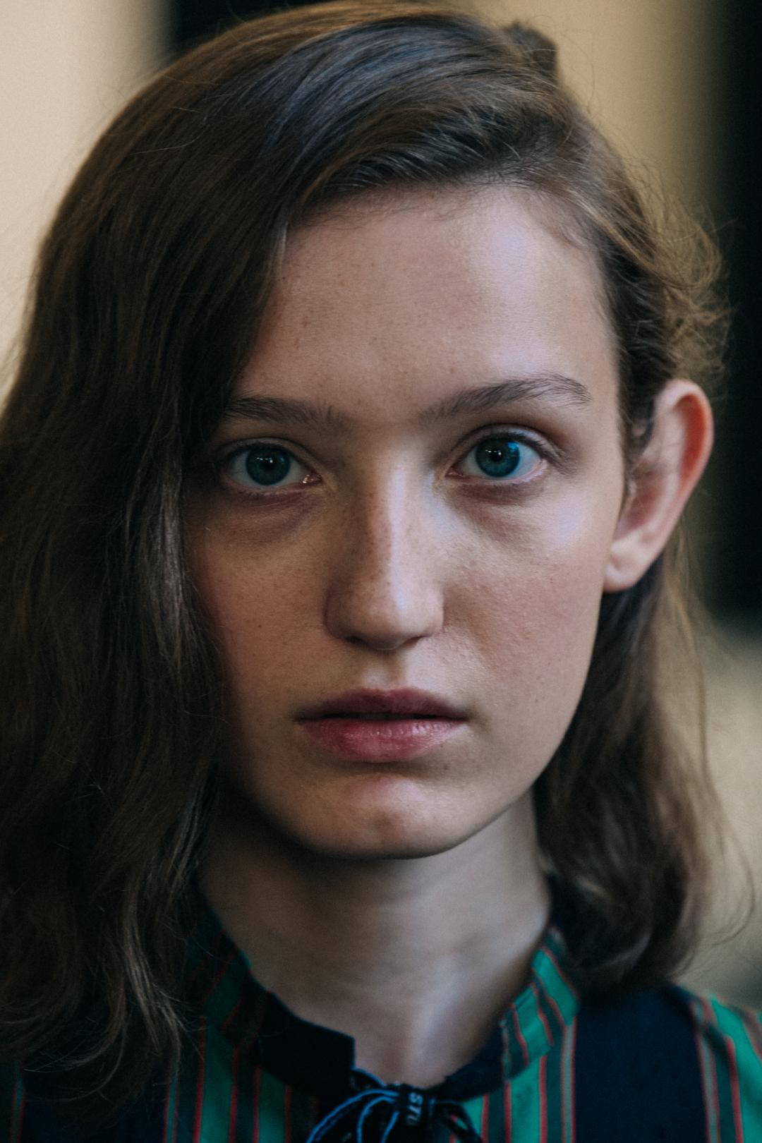 Anna Sikorska backstage at S.R. STUDIO LA.CA.