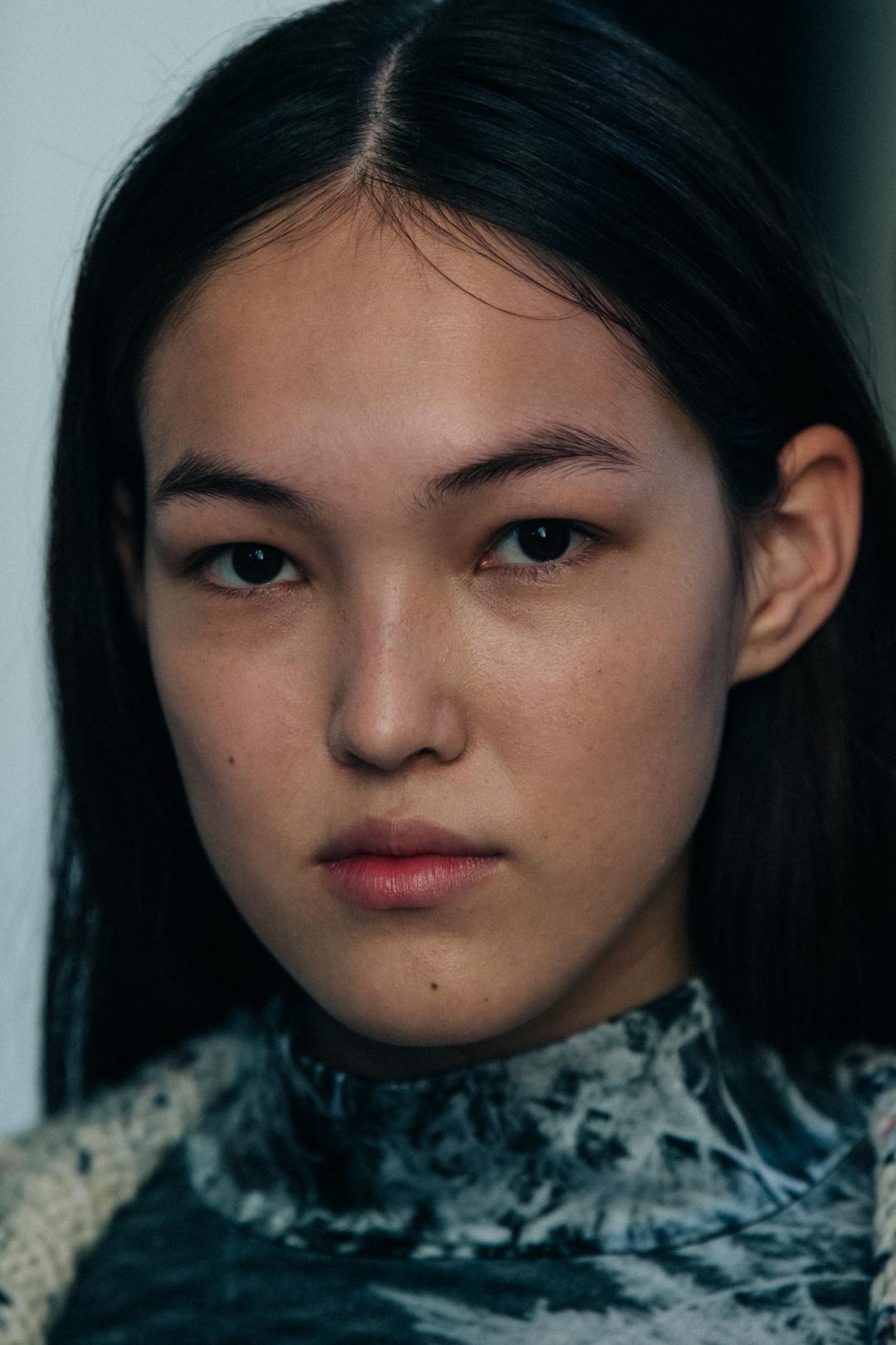 Portrait of model at S.R. STUDIO LA.CA.