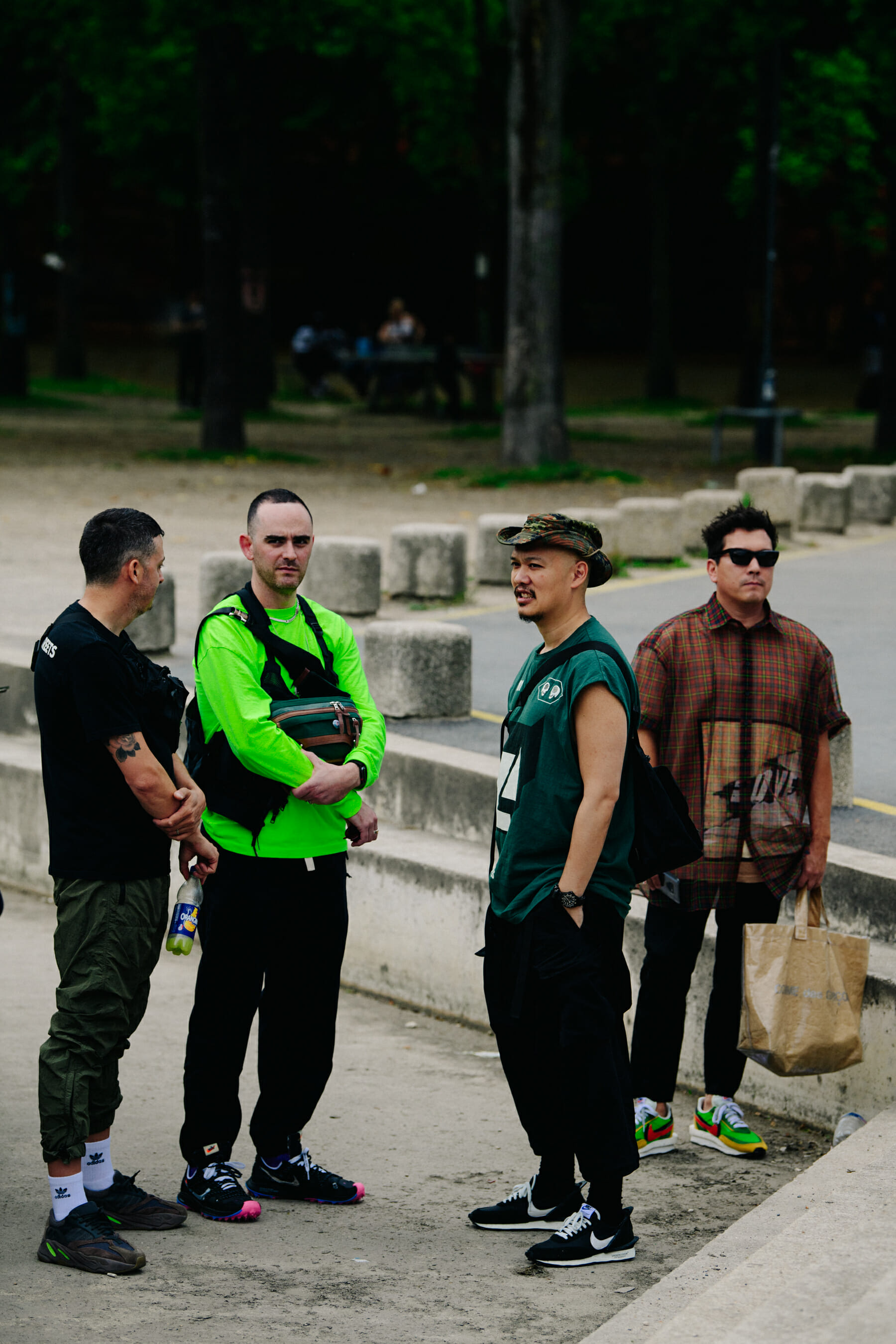 Group of men wearing Nike