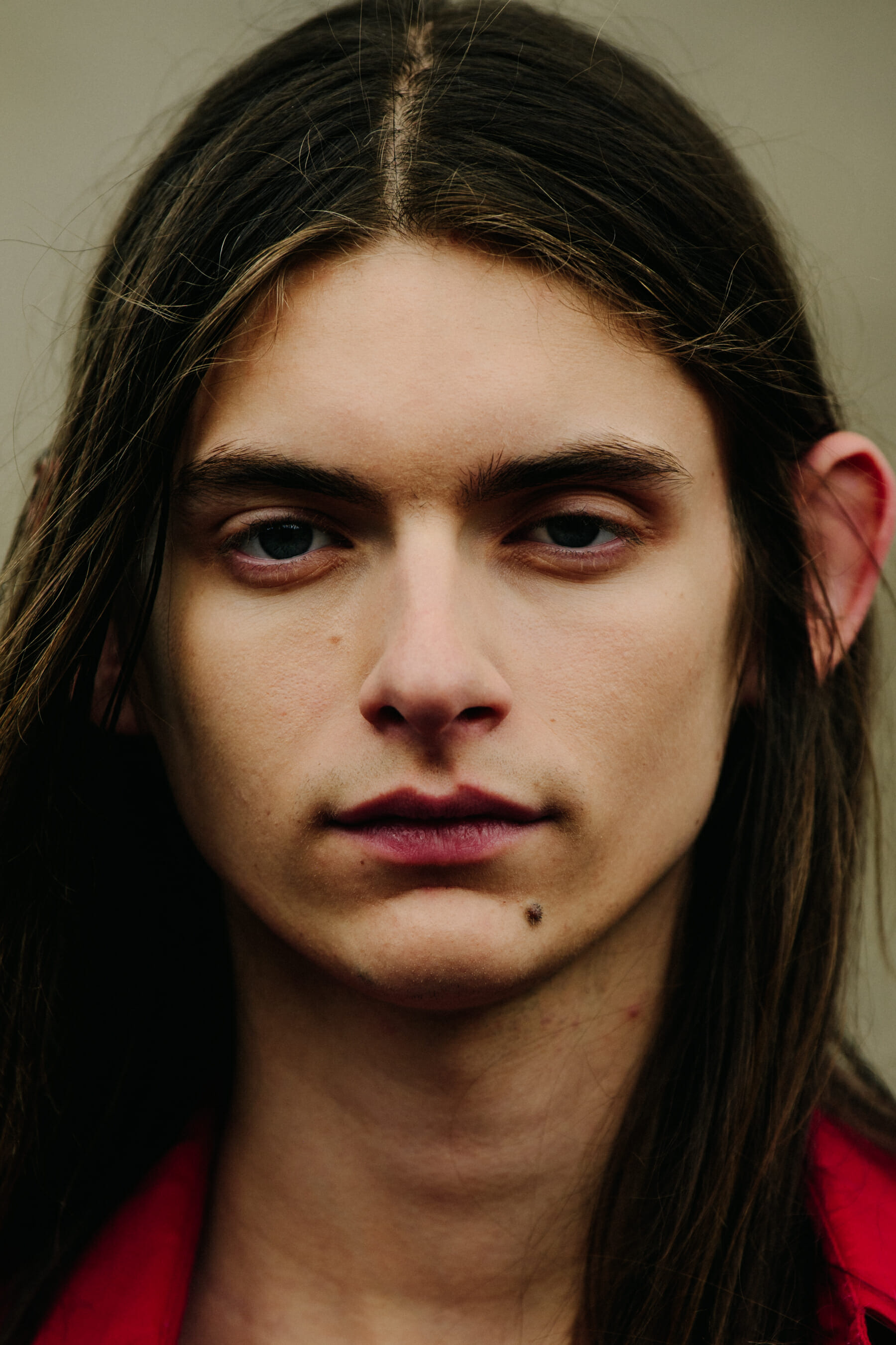 Portrait of Danish model