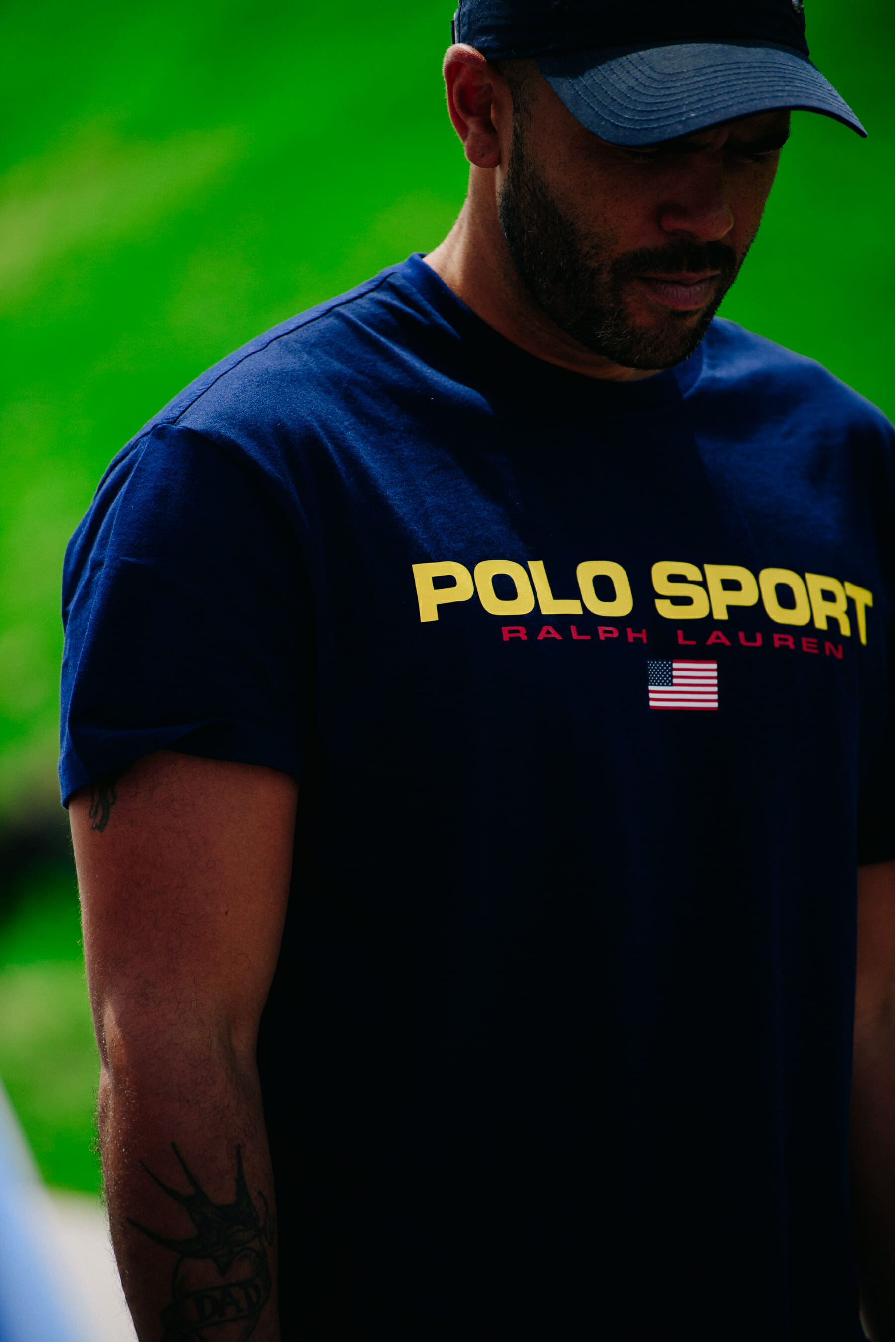 Man wearing Ralph Lauren