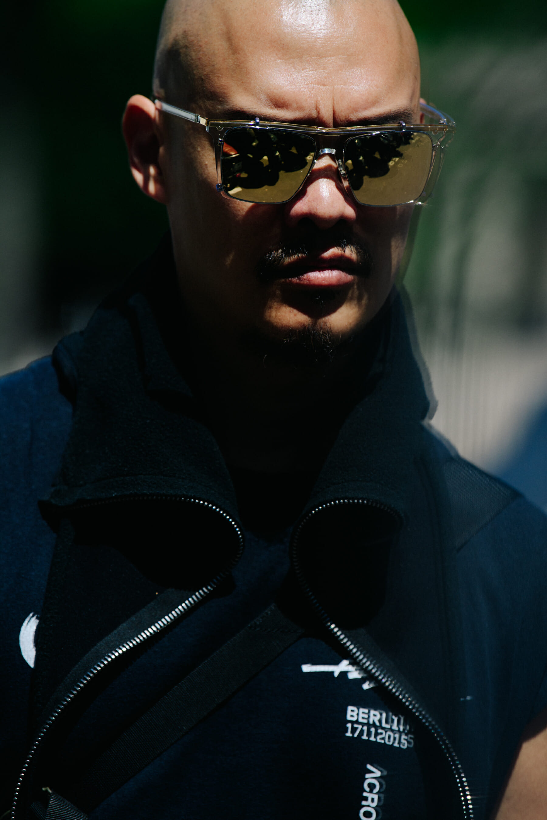 Acronym designer wearing Acronym