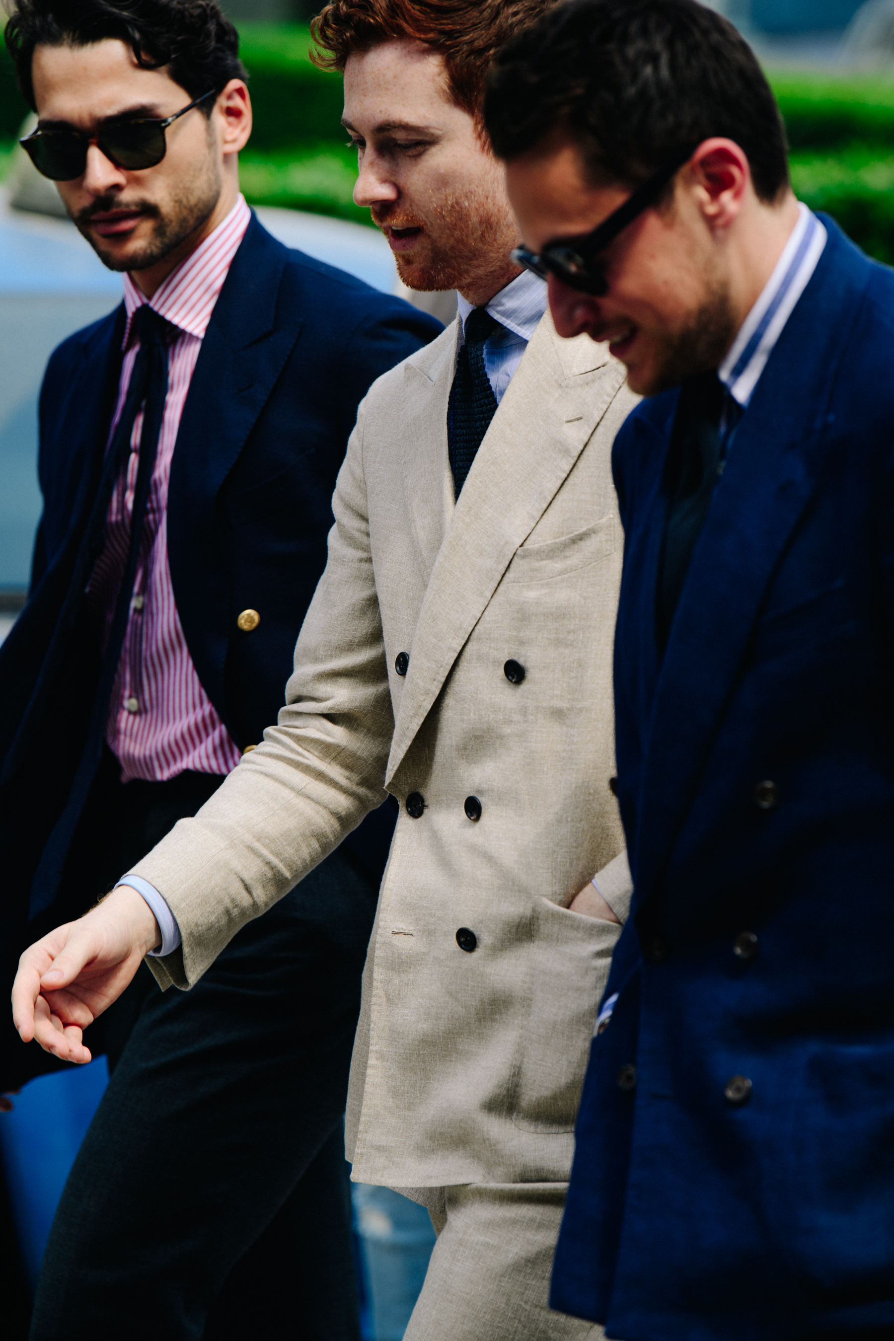Men wearing suits