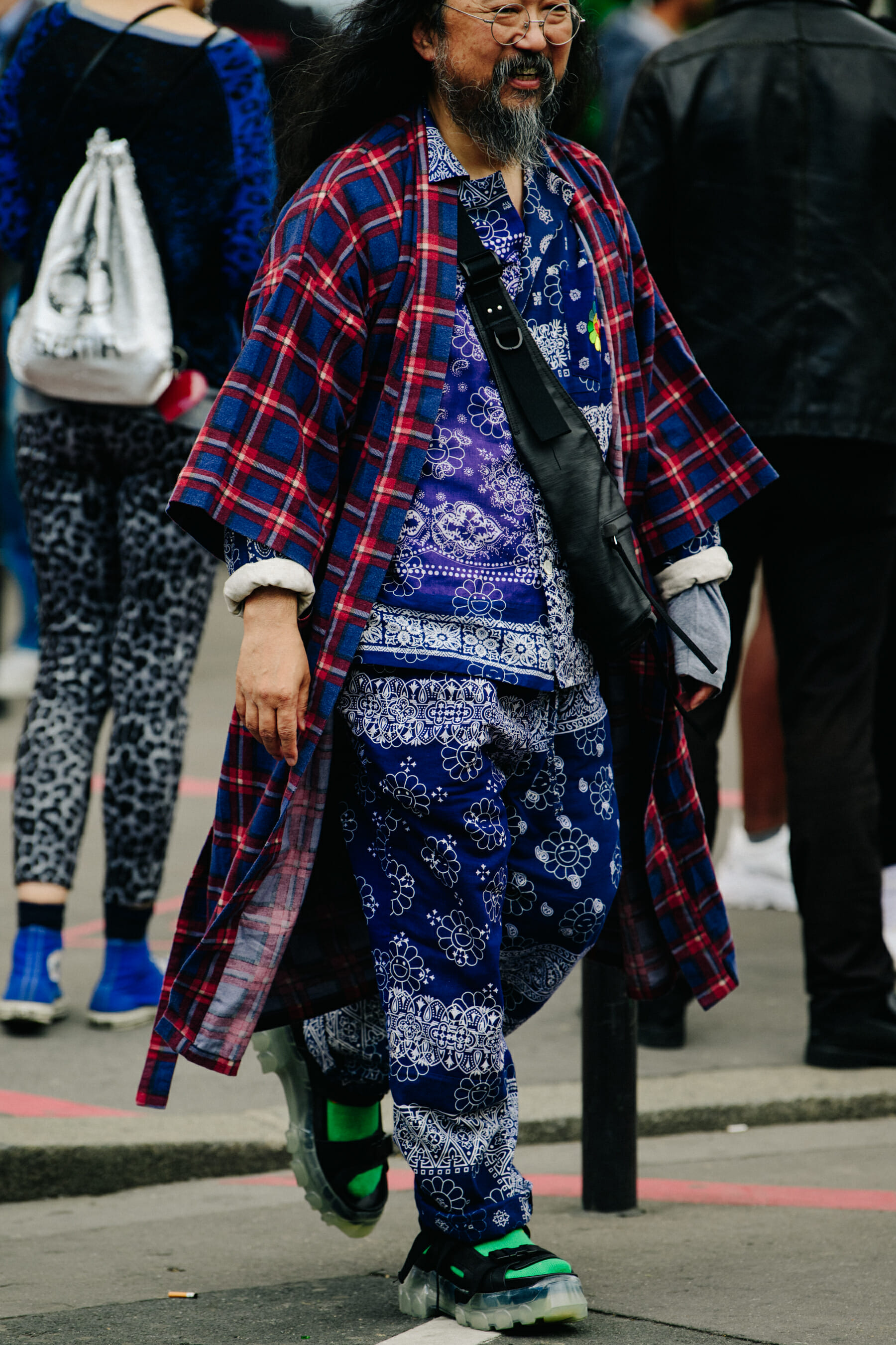 Wearing Rick Owens Sandals