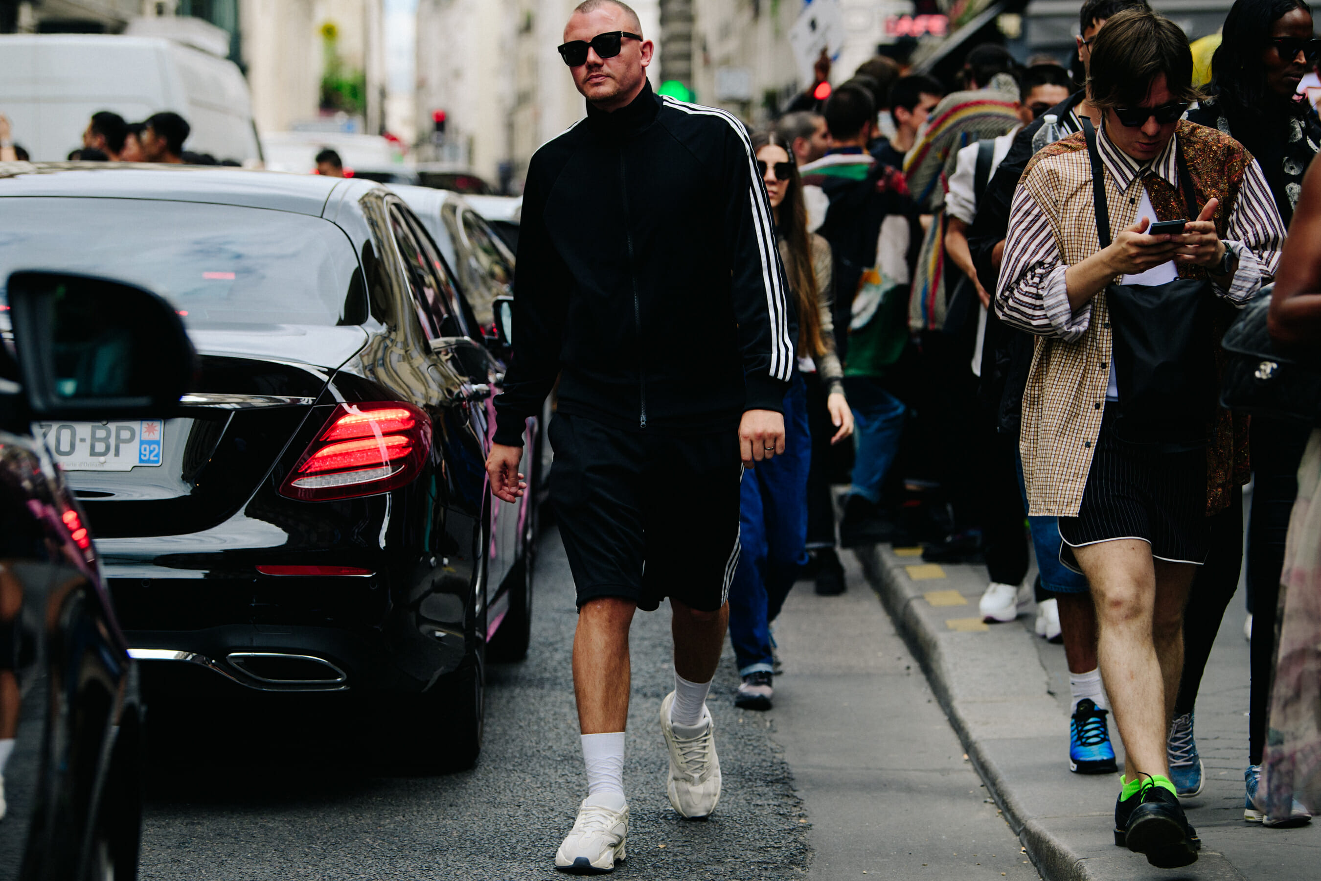 Man wearing tracksuit