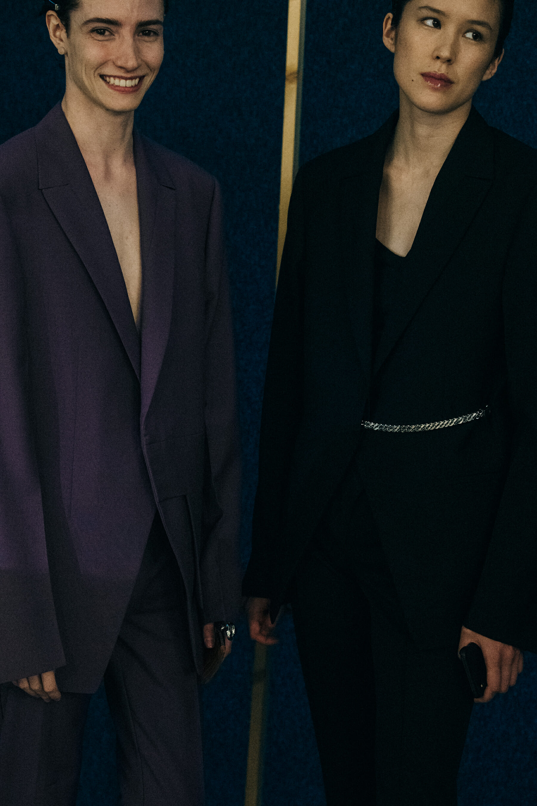 Models wearing dark outfits at 1017 Alyx 9SM