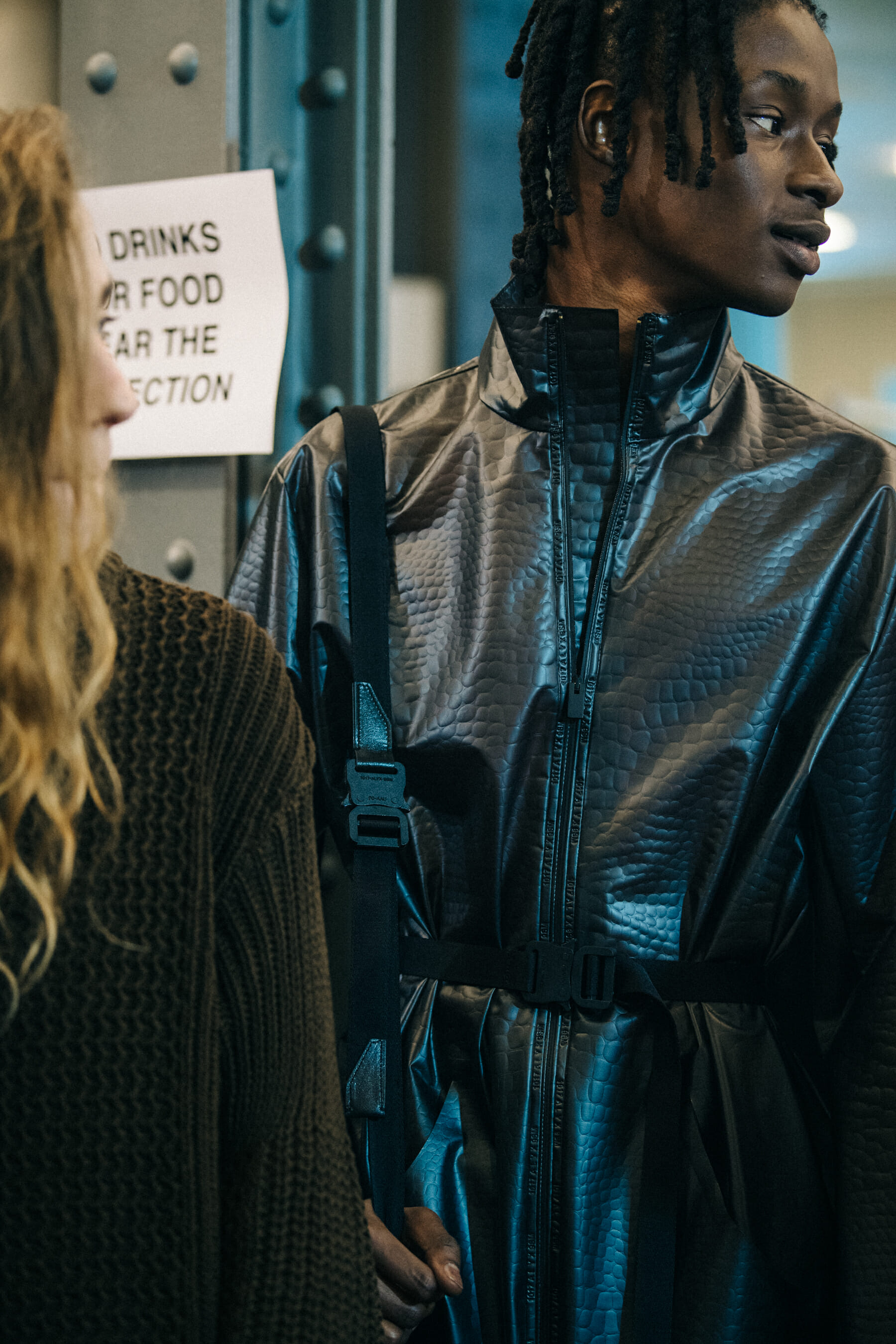 Models wearing dark outfits at 1017 Alyx 9SM