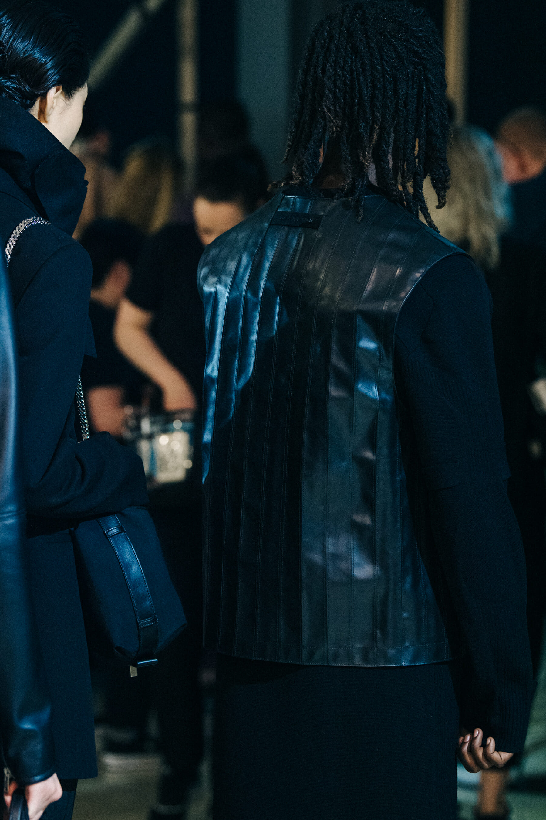 Models wearing dark outfits at 1017 Alyx 9SM
