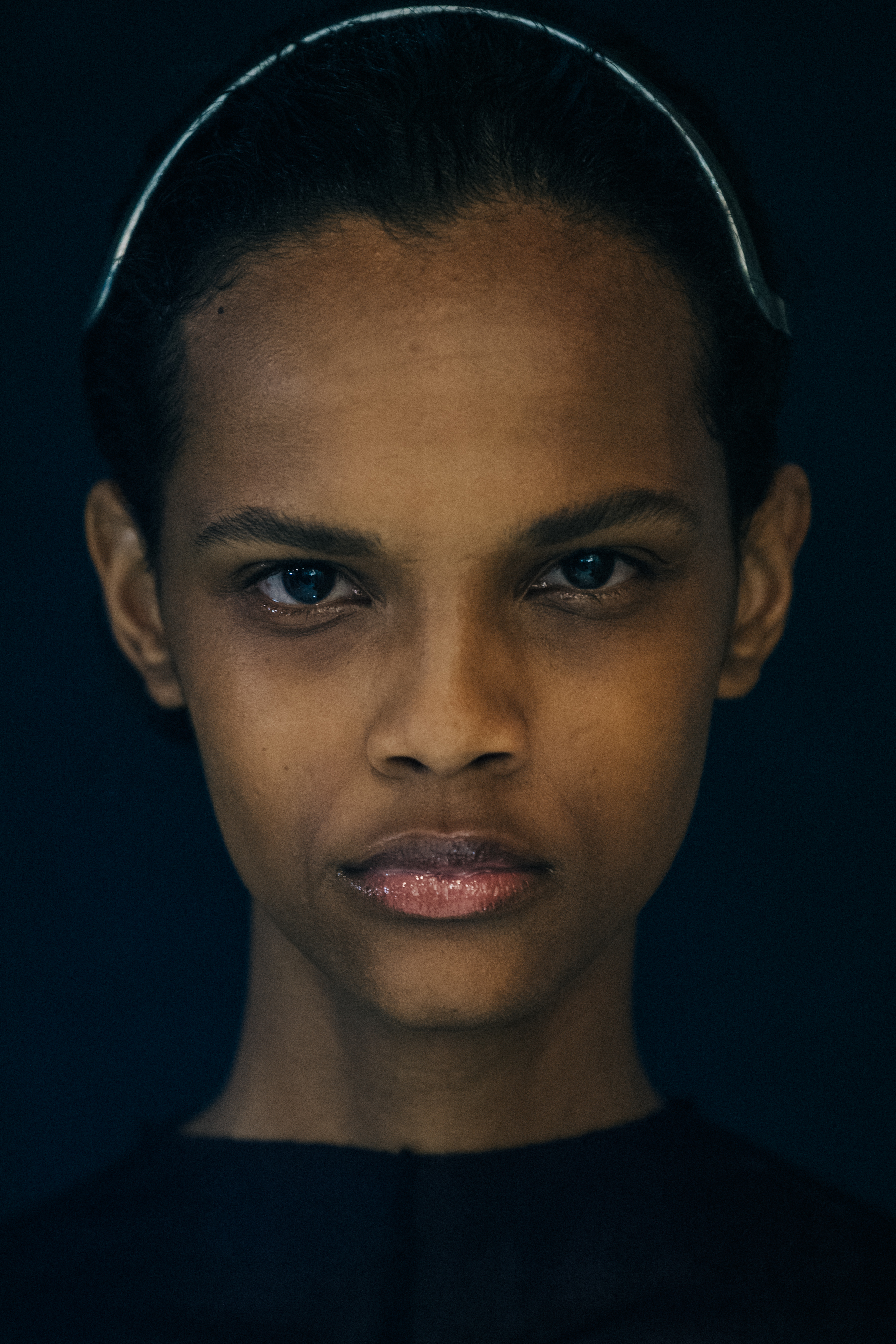 Natalia Montero backstage at 1017 Alyx 9SM